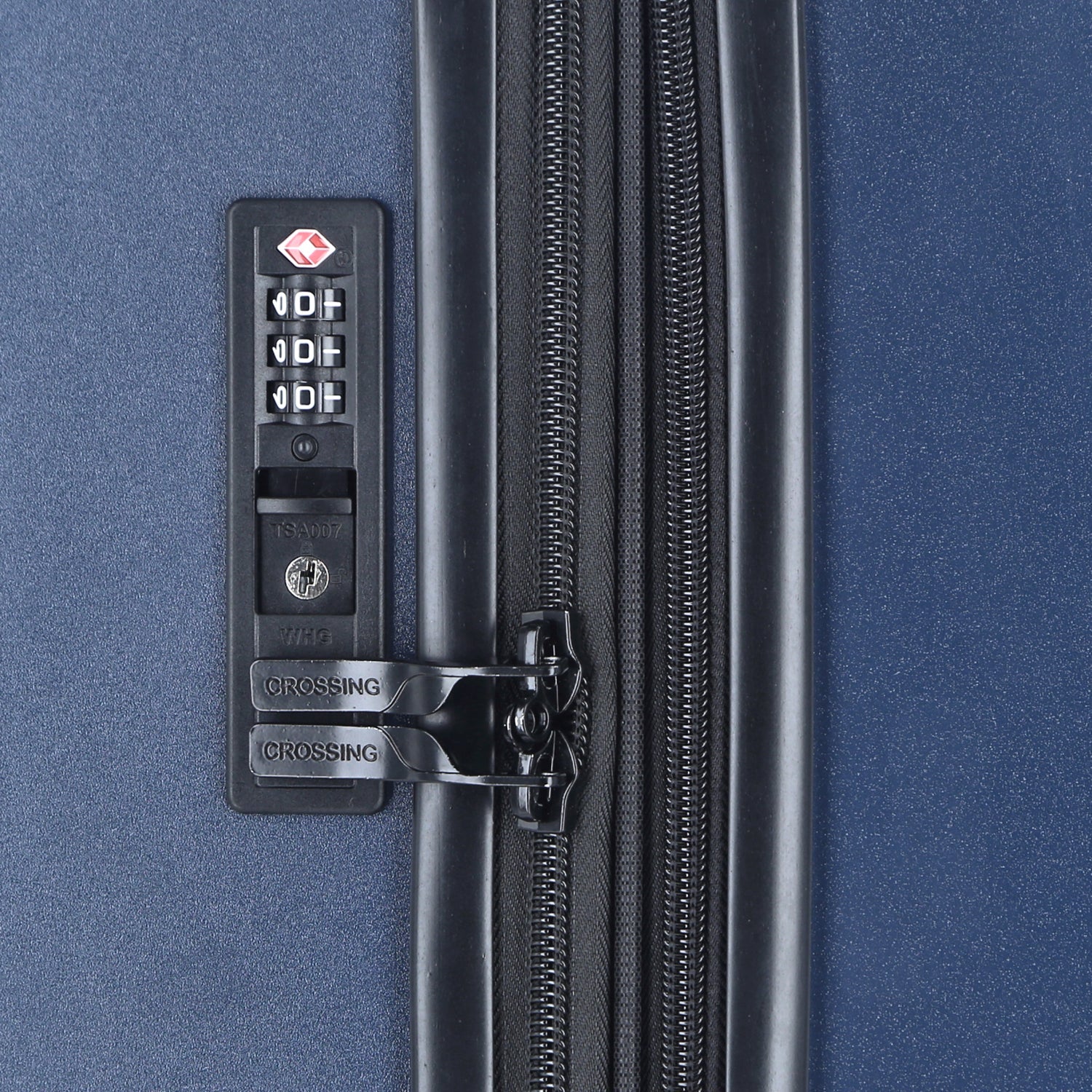 Crossing Wanderer Polycarbonate Expandable 28" Large Luggage Spinner - Red