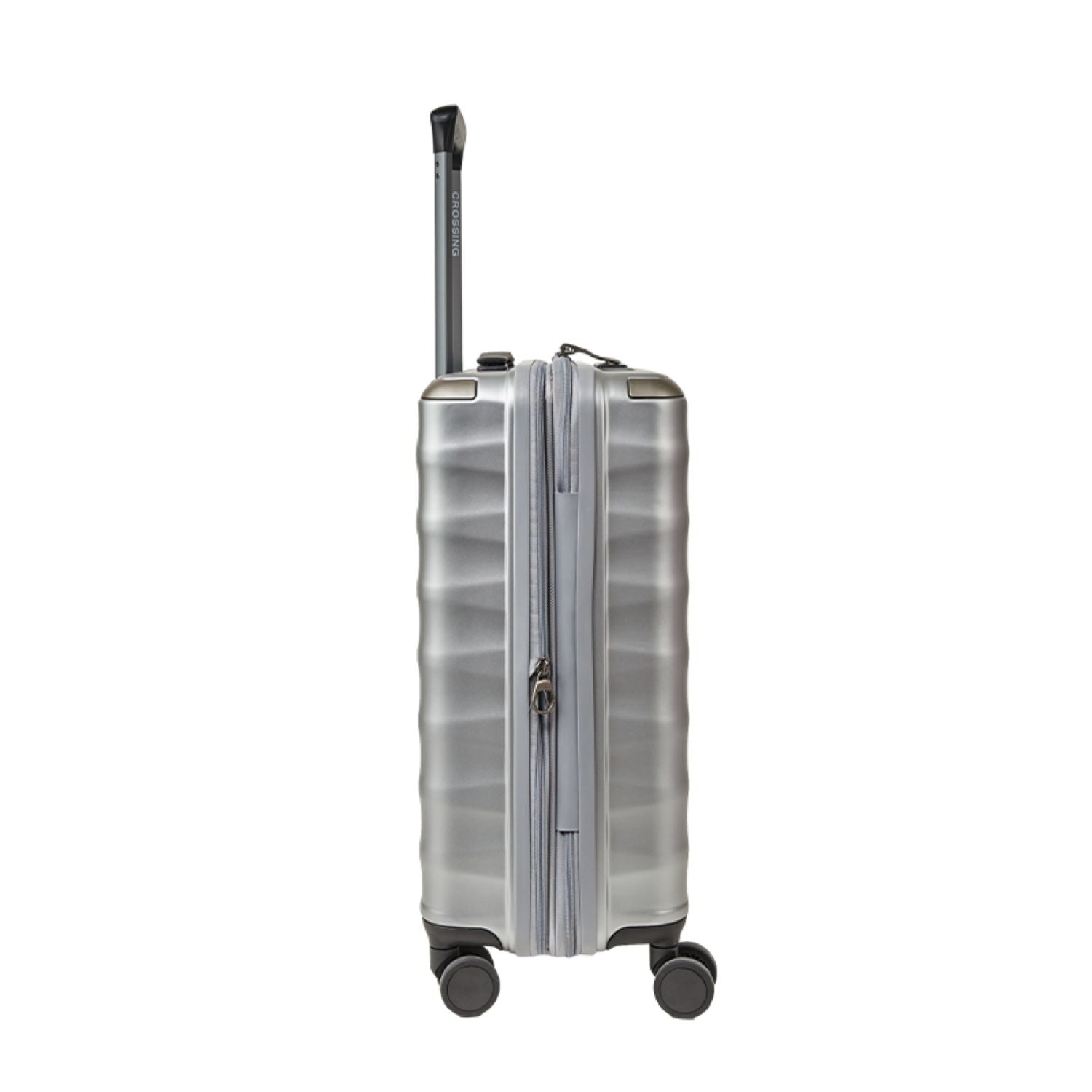 Crossing Arc Pc Upright Medium Luggage 24" (Silver)