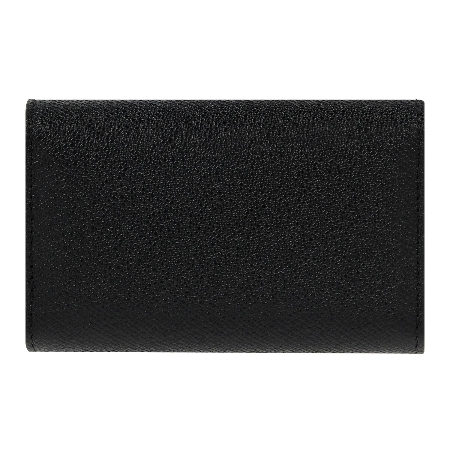 Crossing Elite Leather Key Holder With Card Pockets - Black