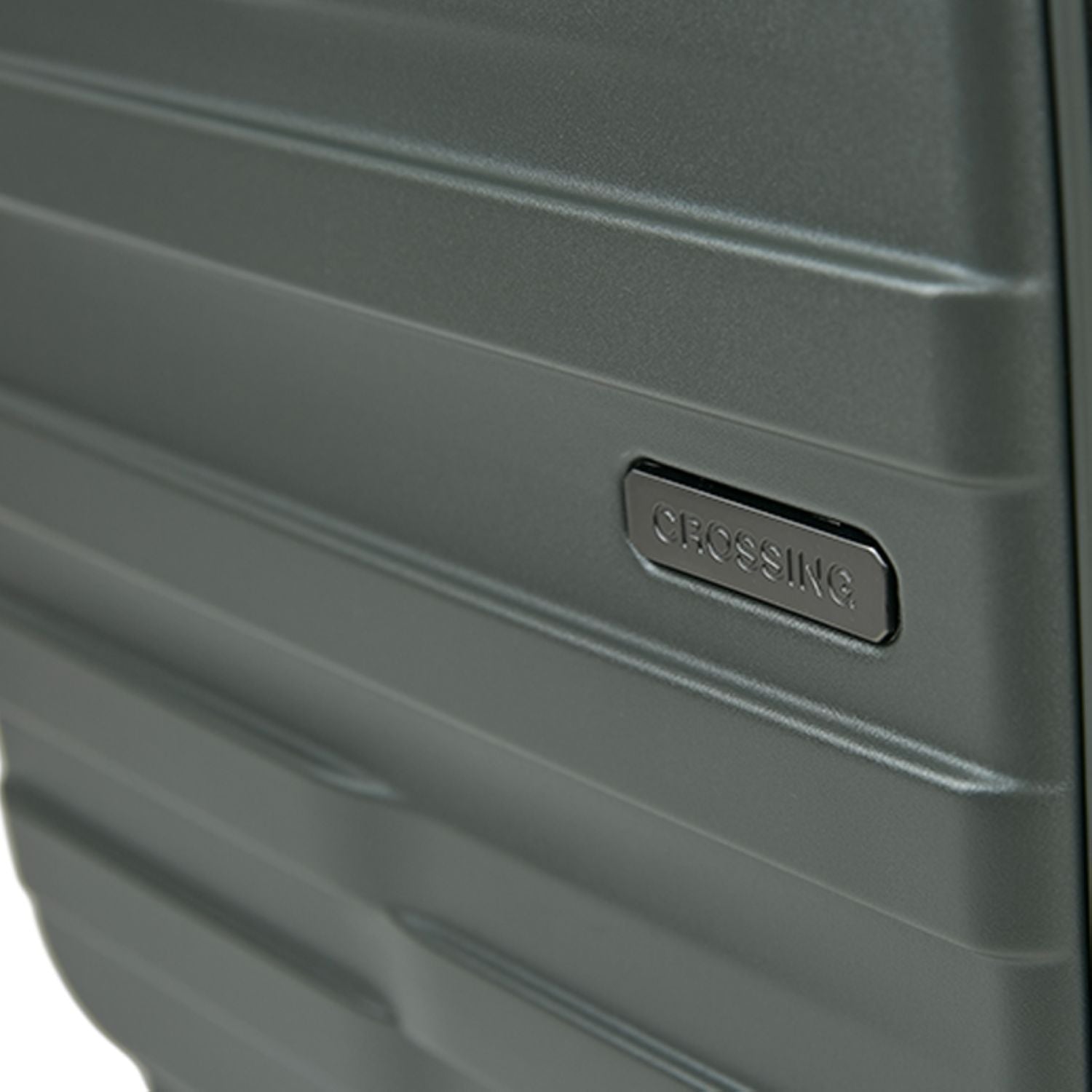 Crossing Groov Pc Trunk 24" Medium Luggage With Front Access Opening - Army Green