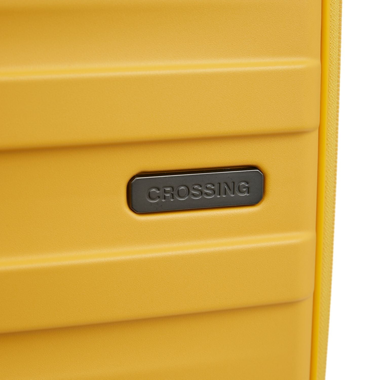 Crossing Groov Pc Trunk 24" Medium Luggage With Front Access Opening - Yellow