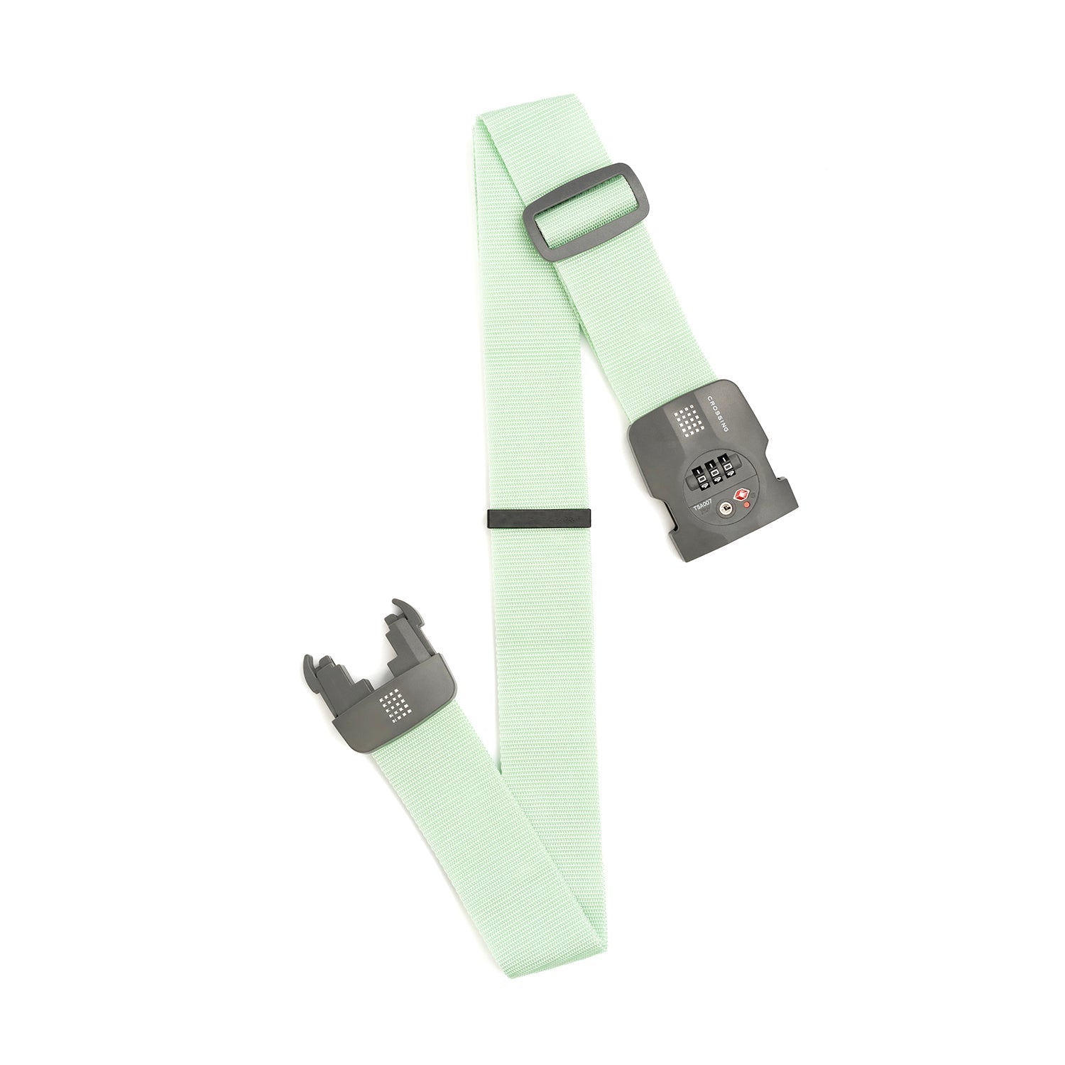 Crossing Luggage Strap With 3 Dial TSA Lock - Mint
