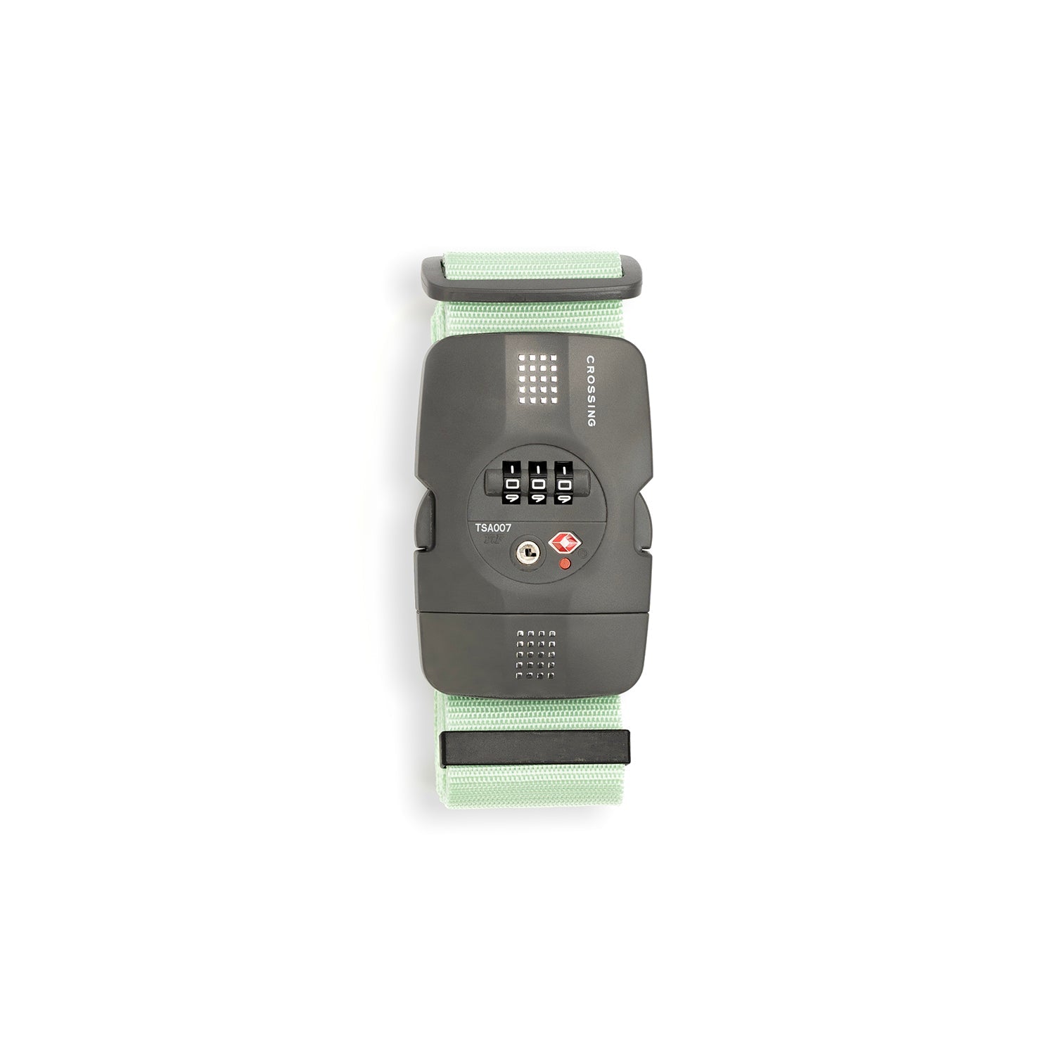 Crossing Luggage Strap With 3 Dial TSA Lock - Mint
