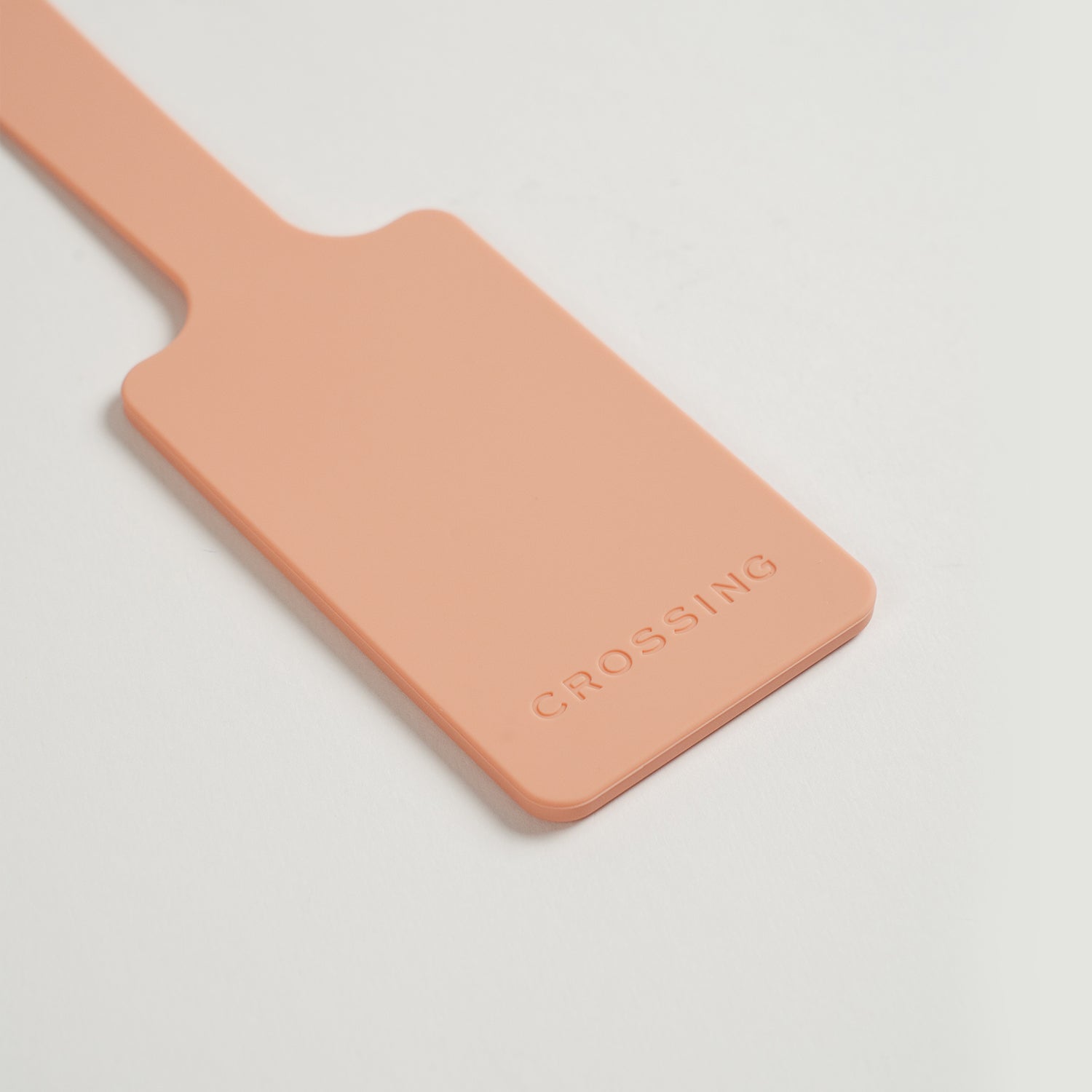 Crossing Luggage Tag - Coral