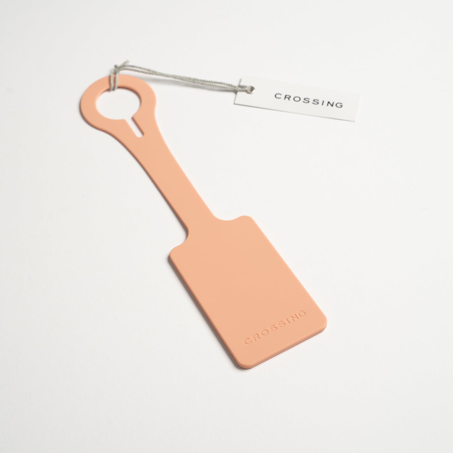 Crossing Luggage Tag - Coral