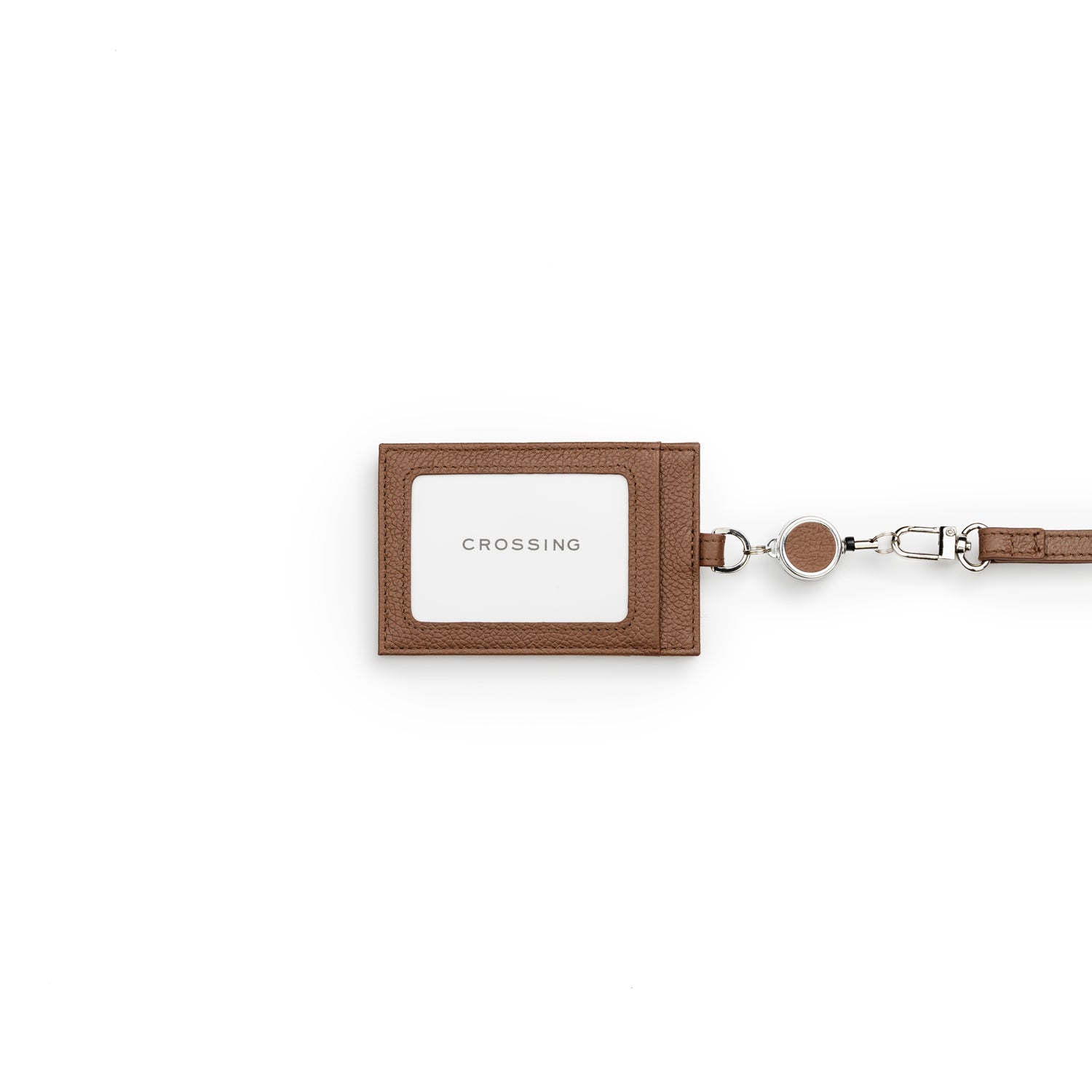 Crossing Milano Retractable Lanyard - Barcoss Brown