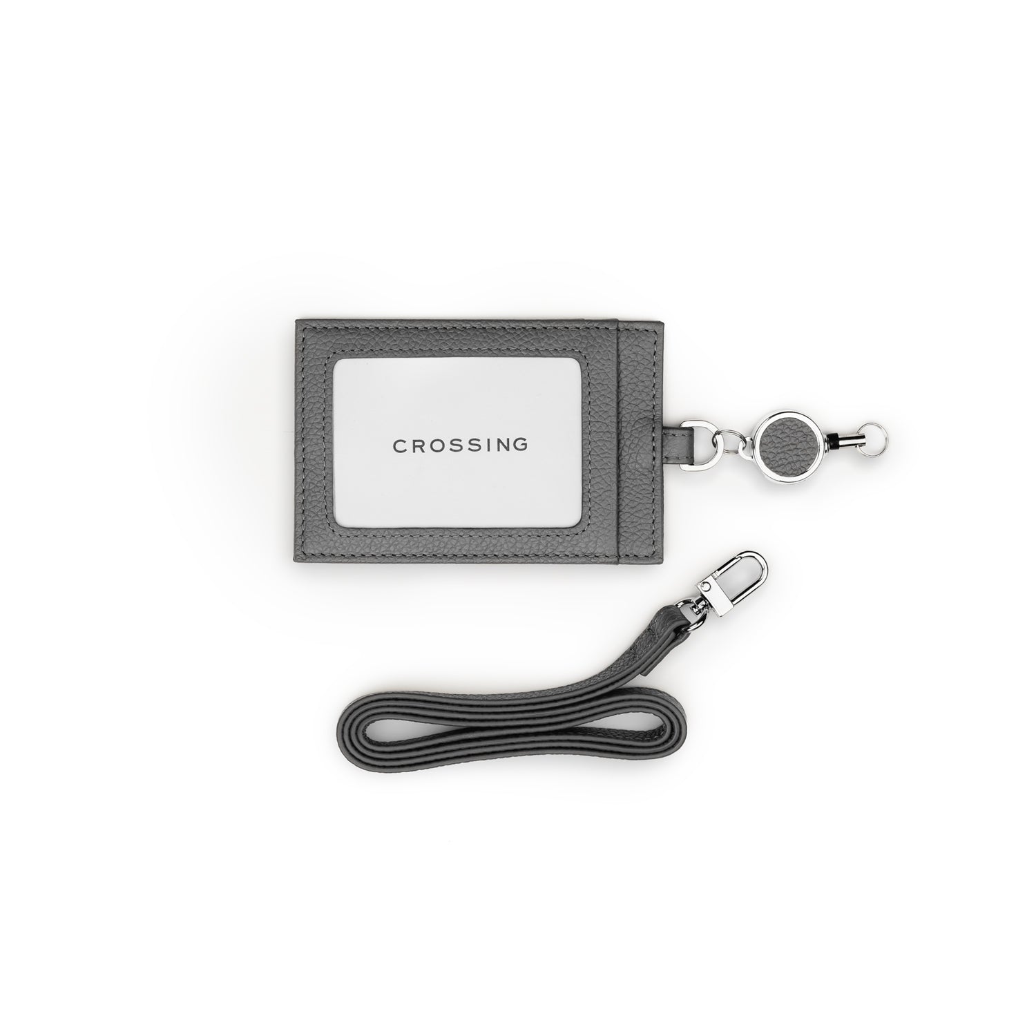 Crossing Milano Retractable Lanyard - Grey