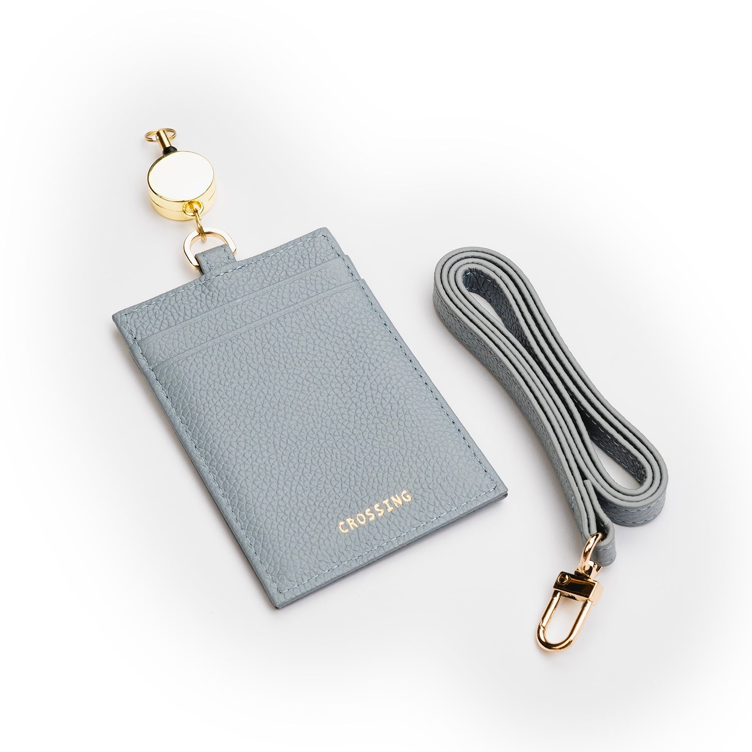 Crossing Milano Retractable Lanyard - Pigeon