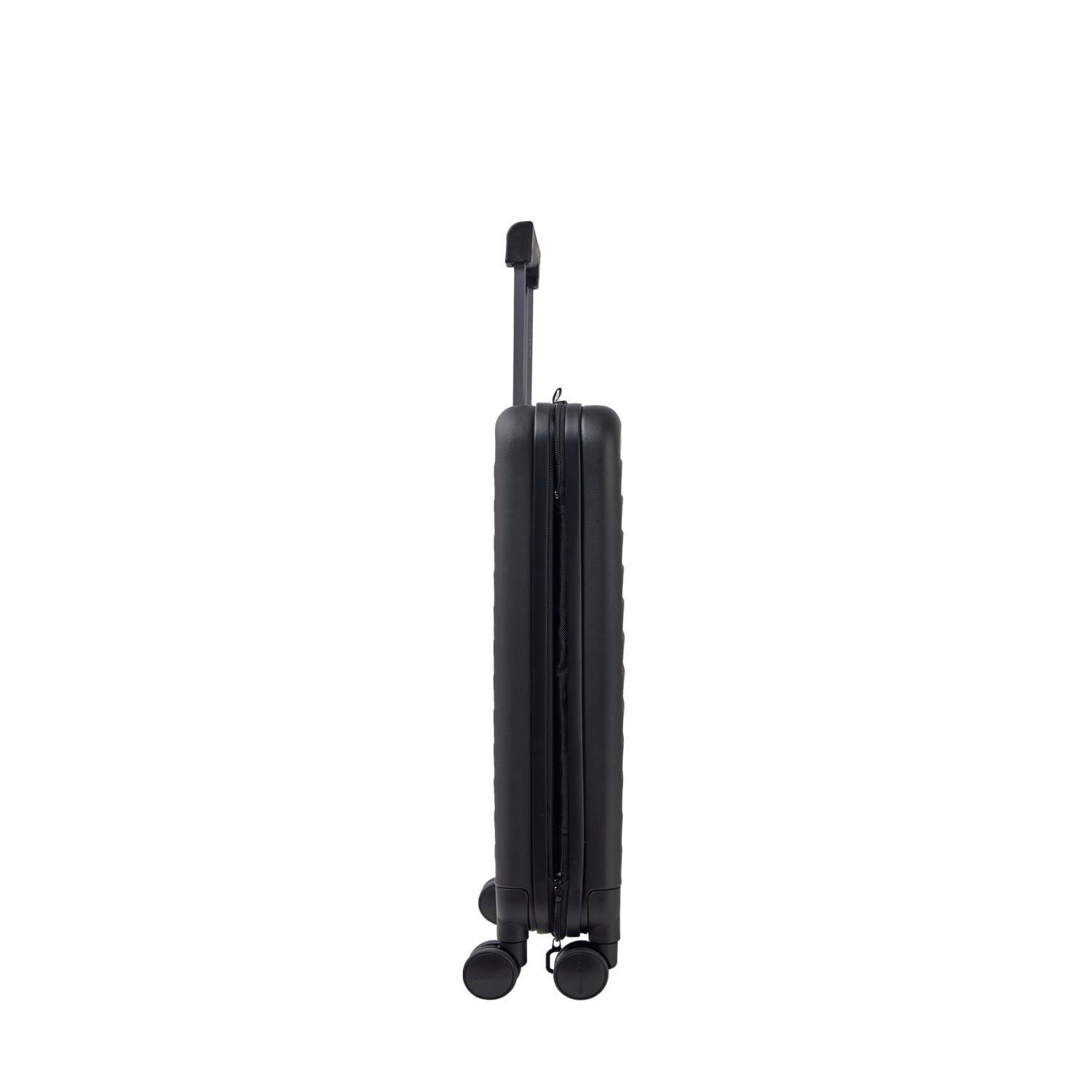 Crossing Ori Collapsible Polycarbonate 20" Carry On Luggage - Black