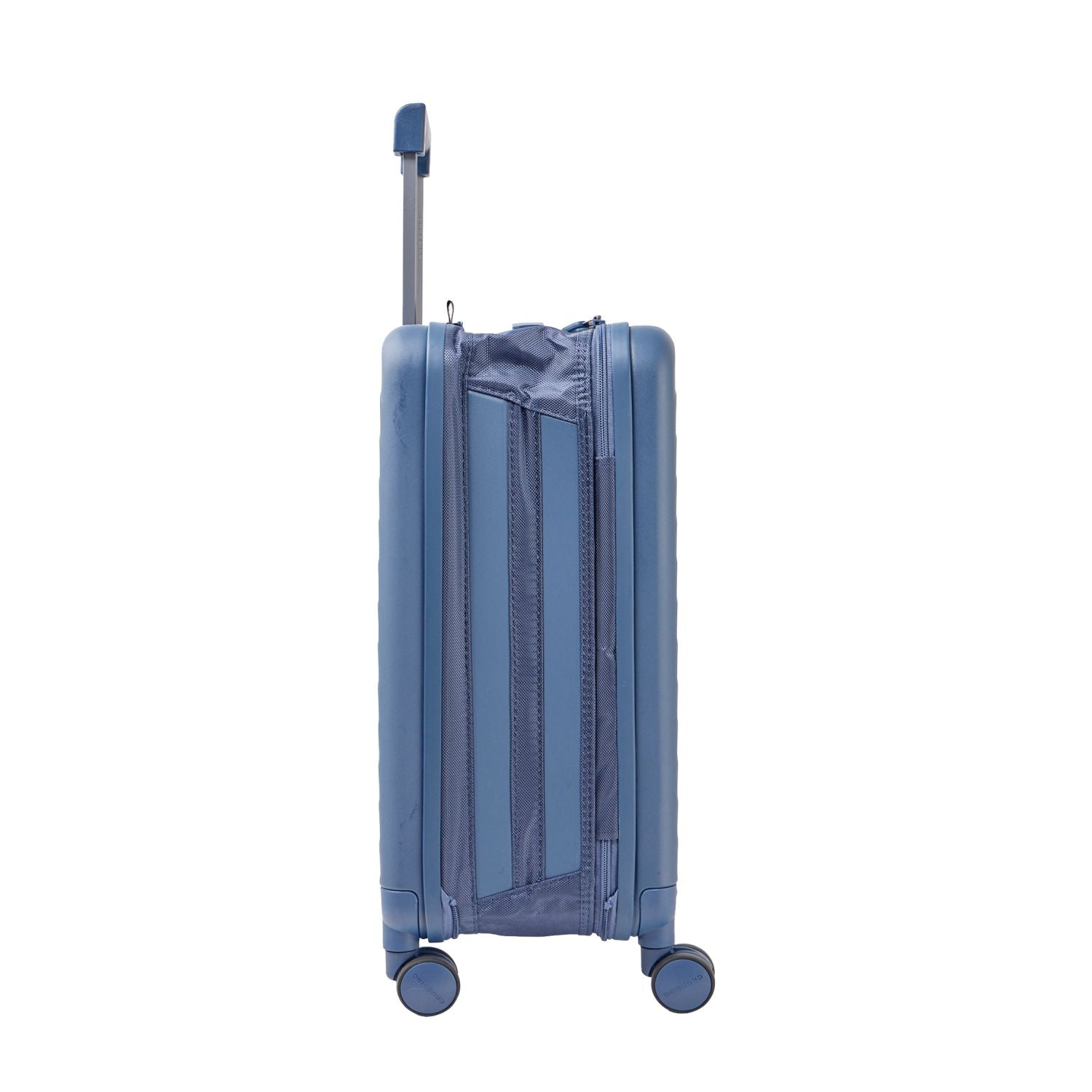 Crossing Ori Collapsible Polycarbonate 20" Carry On Luggage - Pewter Blue