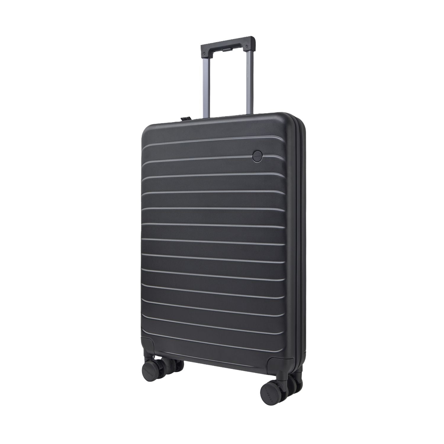 Crossing Ori Collapsible Polycarbonate 26" Medium Luggage - Black