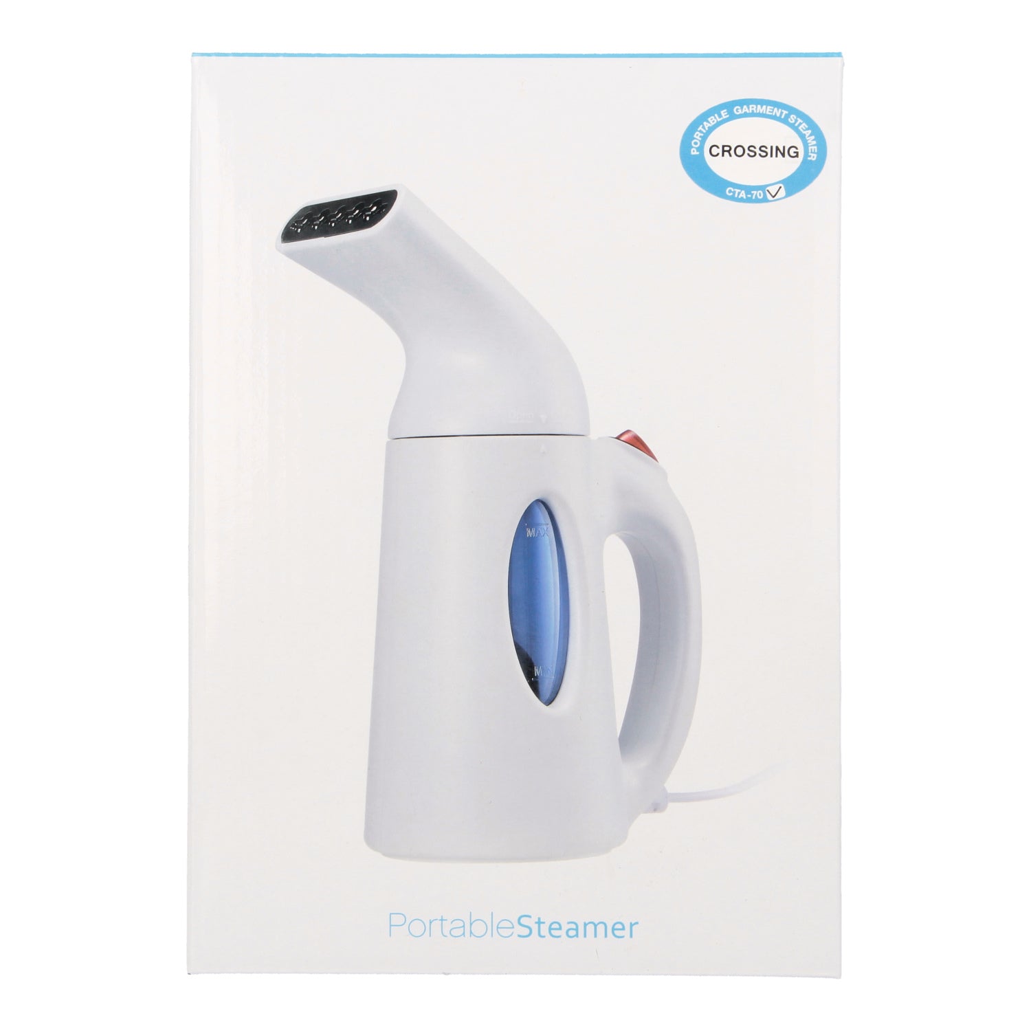 Crossing Portable Garment Steamer (White/Oval)