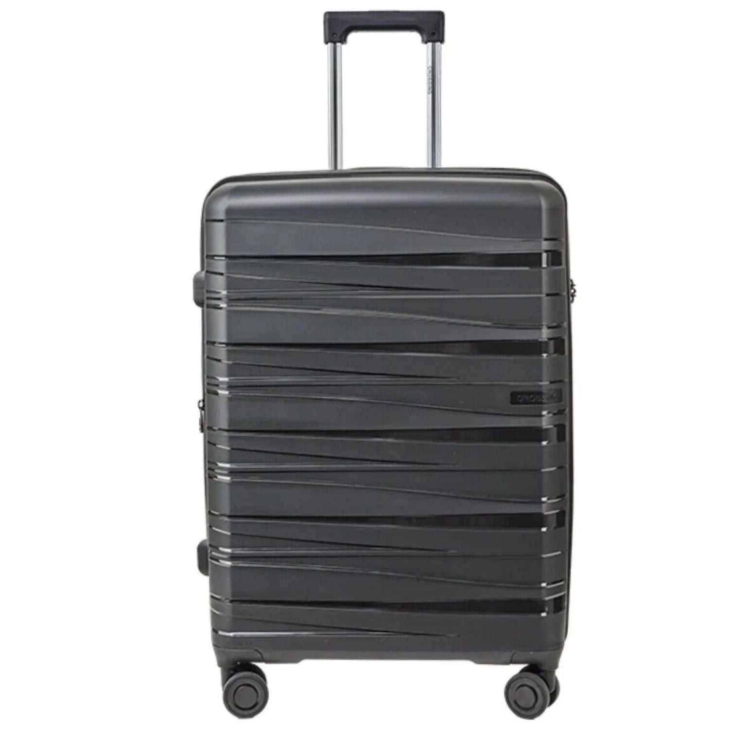Crossing Supra Polypropylene Expandable 28" Large Luggage Spinner - Black