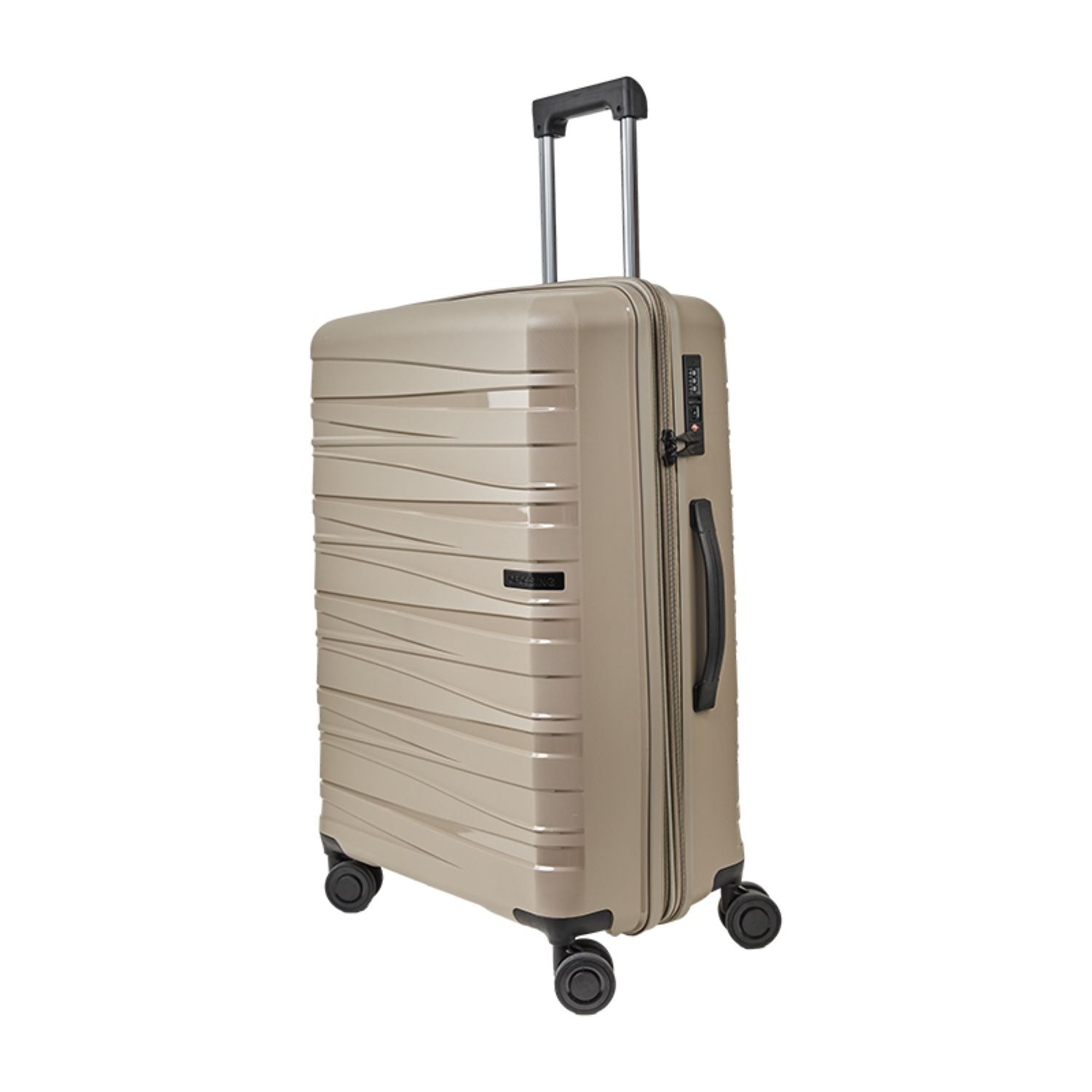 Crossing Supra Polypropylene Expandable 28" Large Luggage Spinner - Taupe