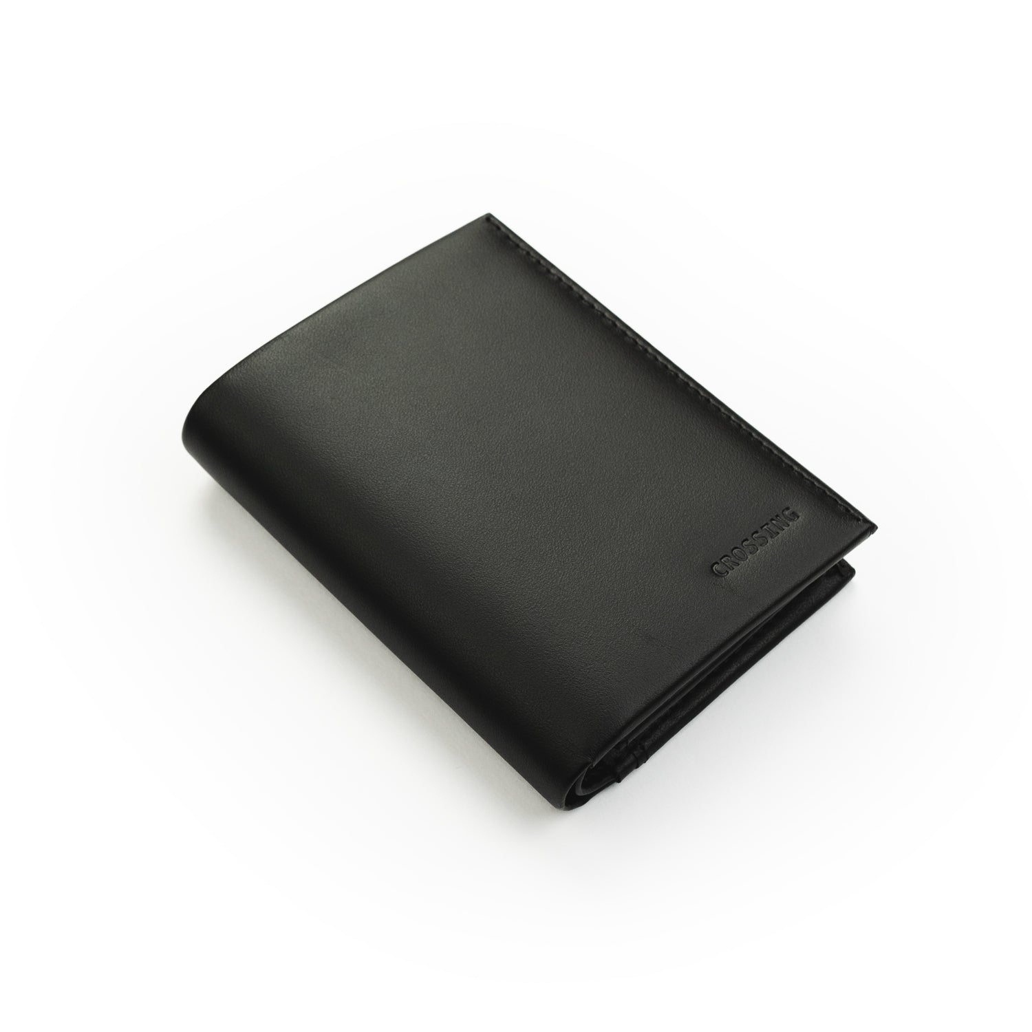 Crossing Sydney Short Leather Wallet With Coin Pouch - Black