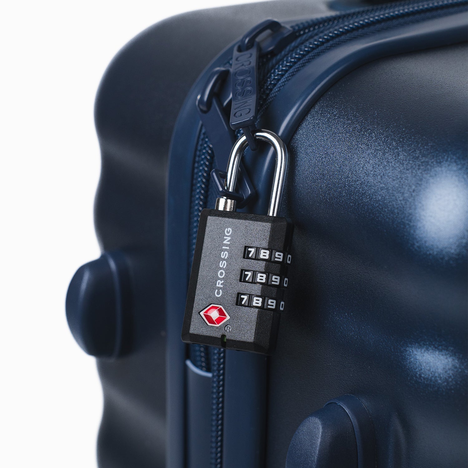 Crossing Ultra-Light TSA 3-Dial Travel Lock - Black