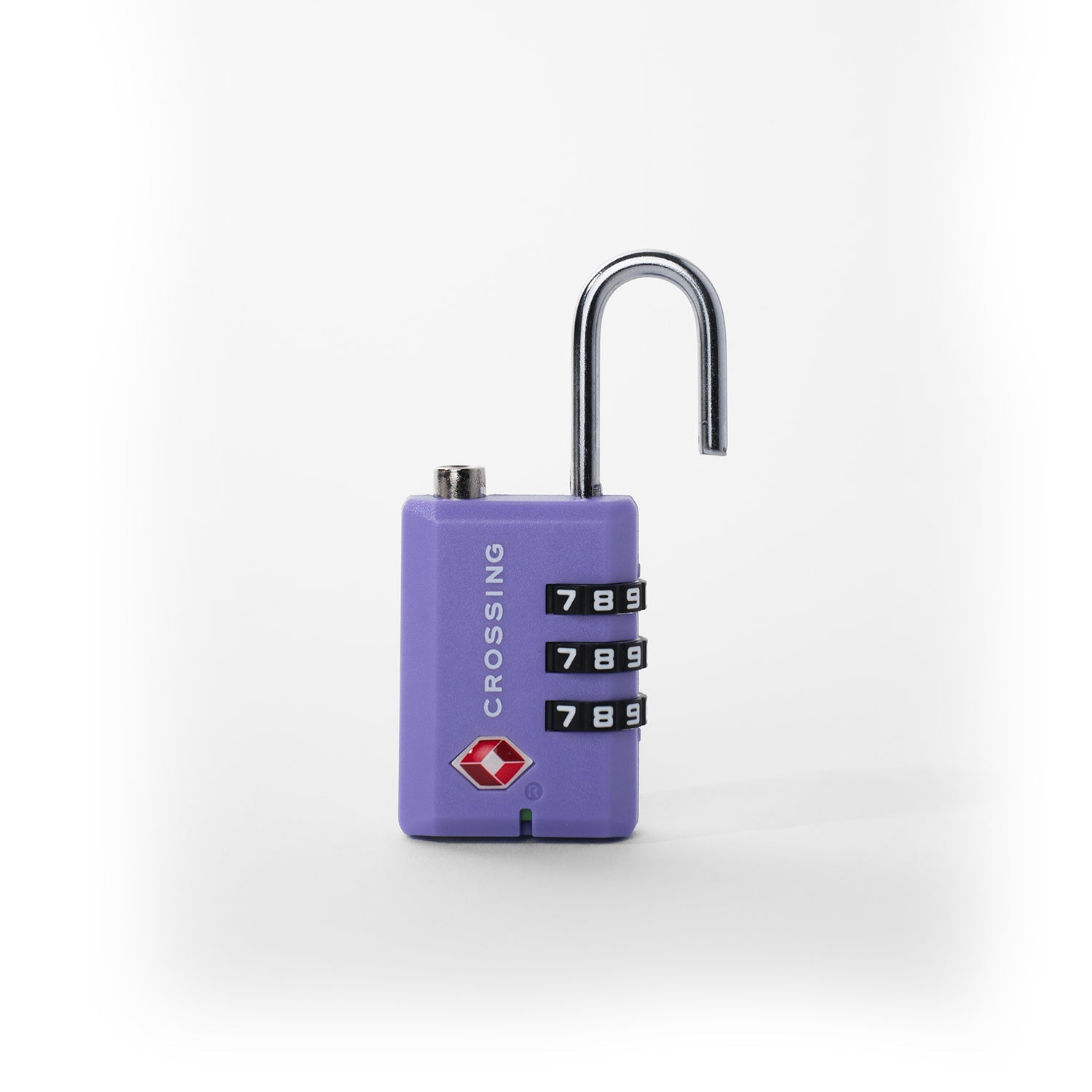 Crossing Ultra-Light TSA 3-Dial Travel Lock - Peri Blue