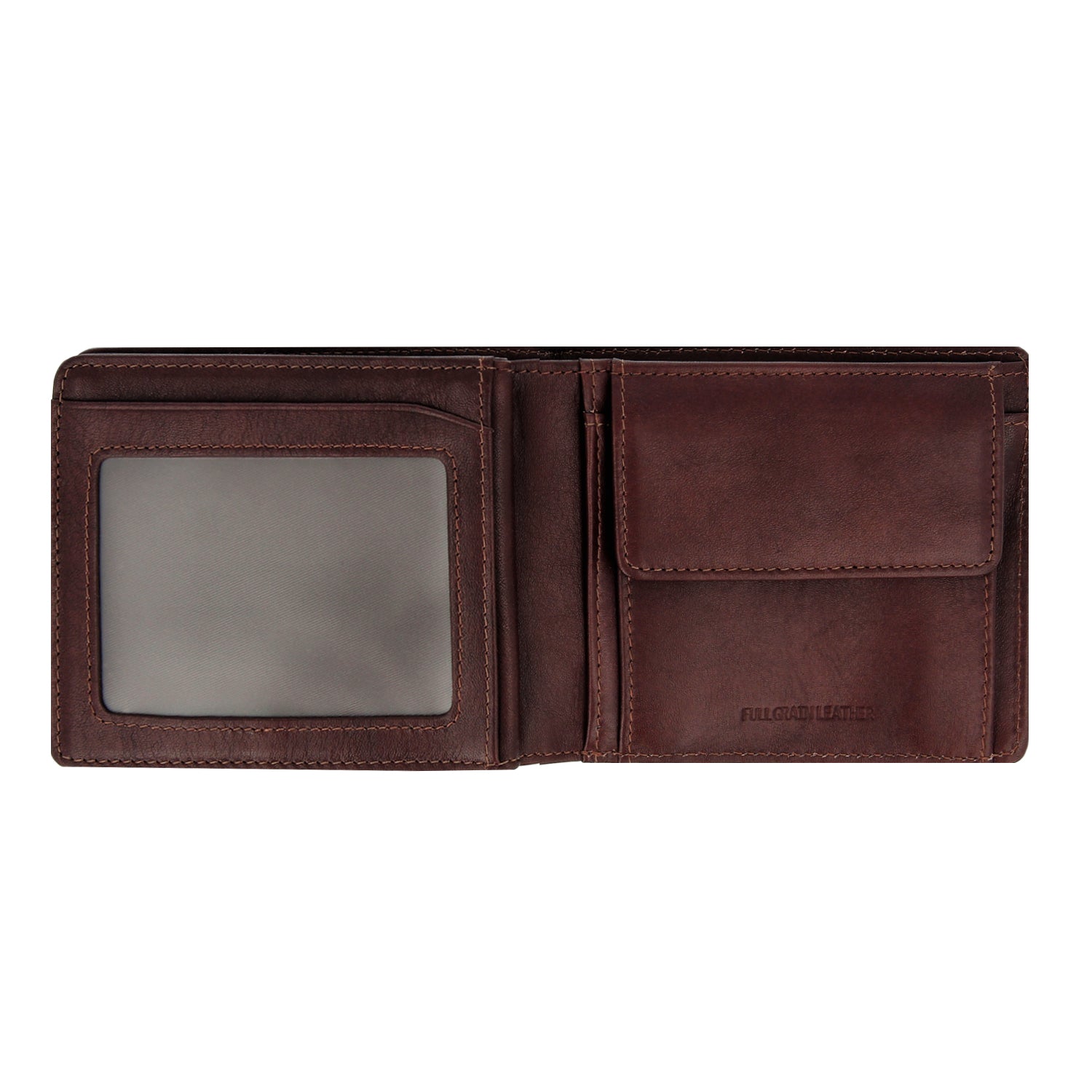 Crossing Vintage Bi-Fold Leather Wallet With Flap And Coin Pouch - Kastine