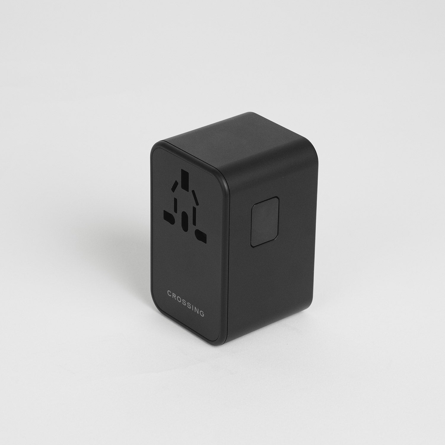 Crossing World Travel Adaptor 100W with 1 X USB-A + 3 X USB-C - Black