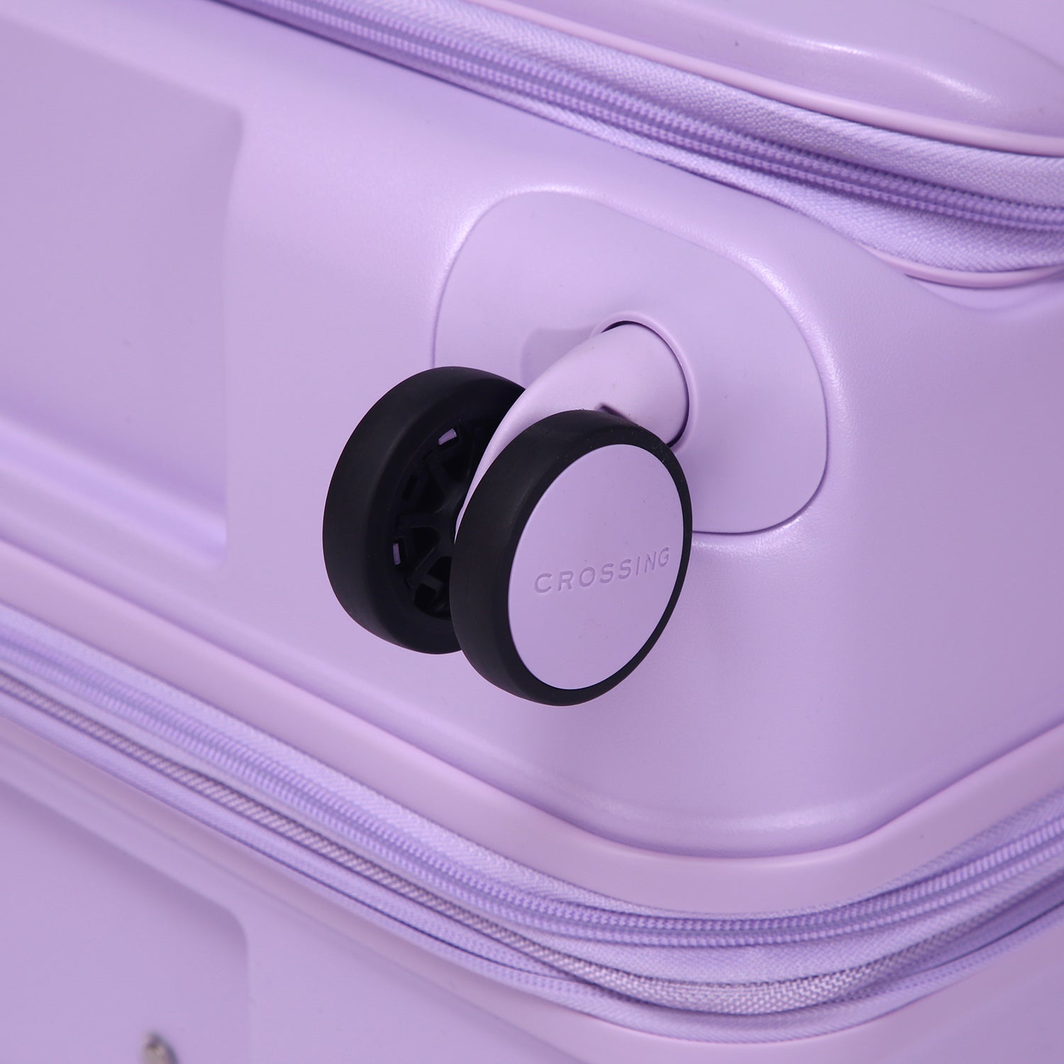 CROSSING INVI 25" Medium Expandable Luggage With Front & Middle Access V3 - Lilac