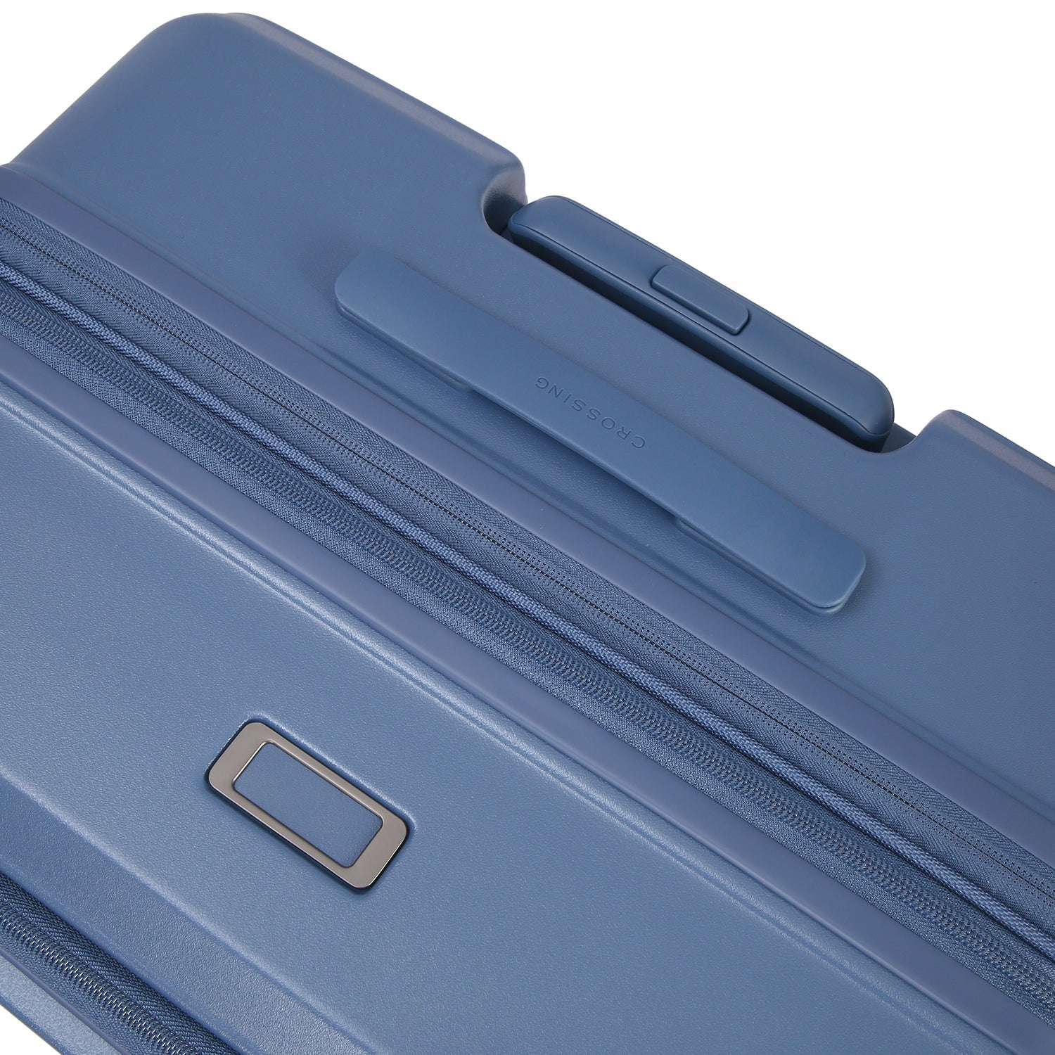 CROSSING INVI 30" Large Expandable Luggage With Front & Middle Access V3 - Smoke Blue