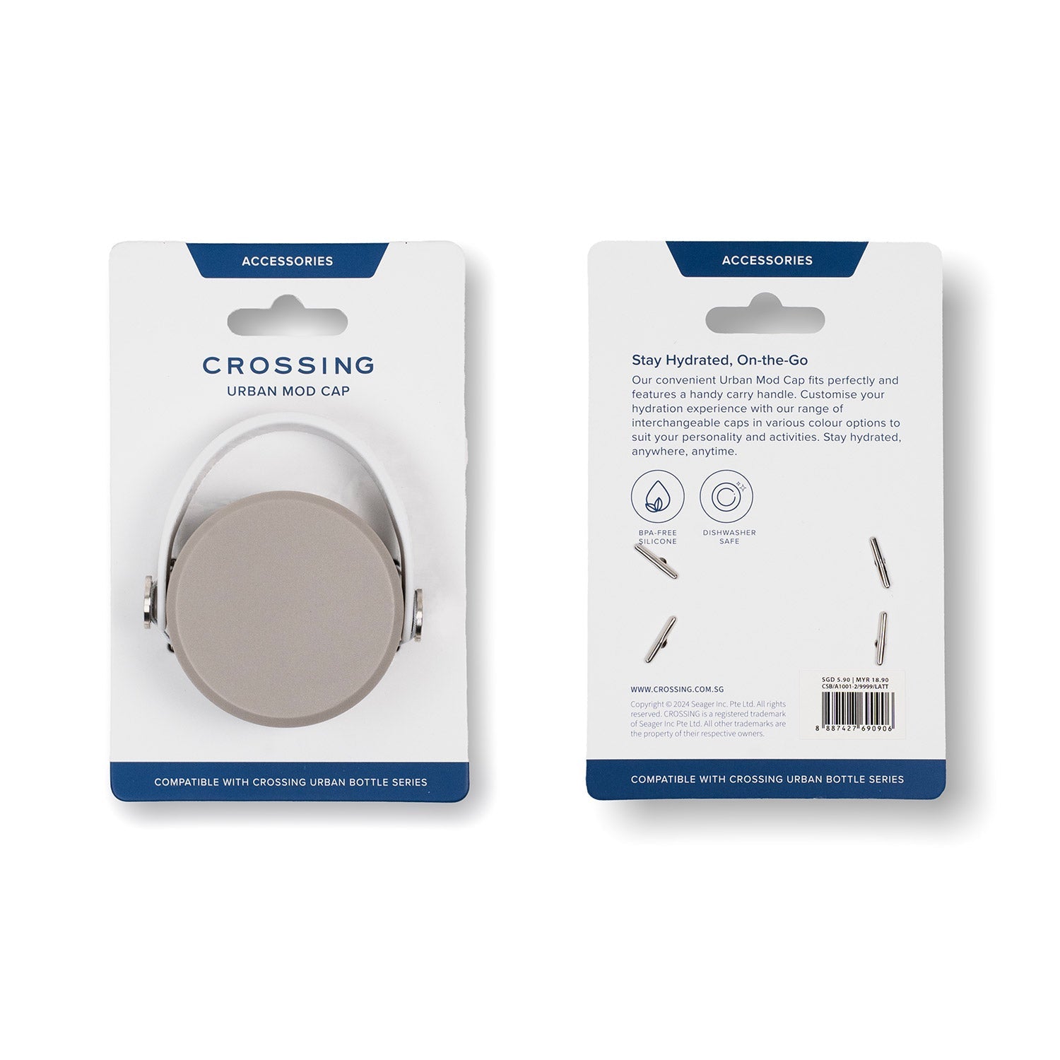 Crossing Bottle Urban Mod Cap - Latte (Light Brown)