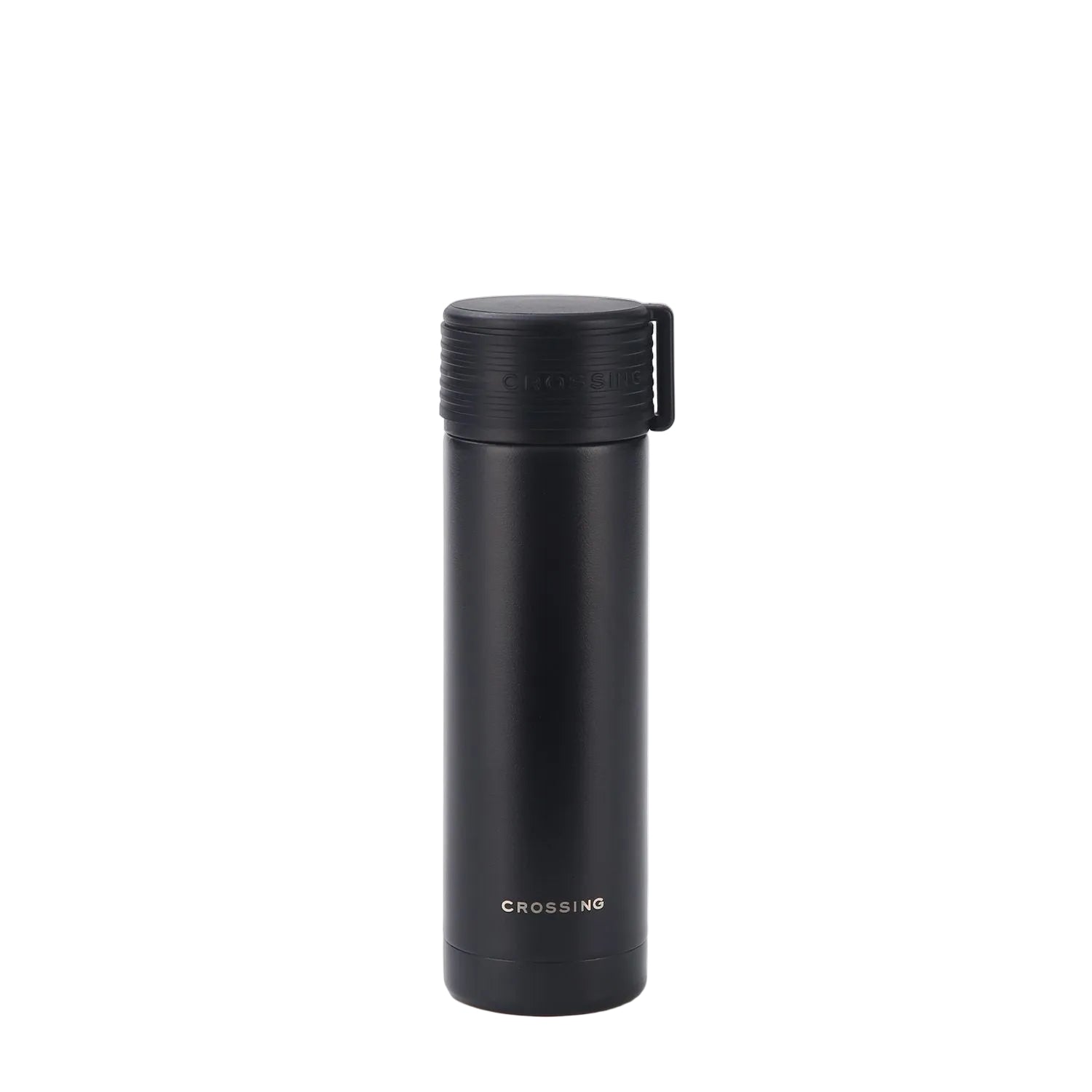 Crossing Compact Slim Insulated S/S Bottle 180ml - Black
