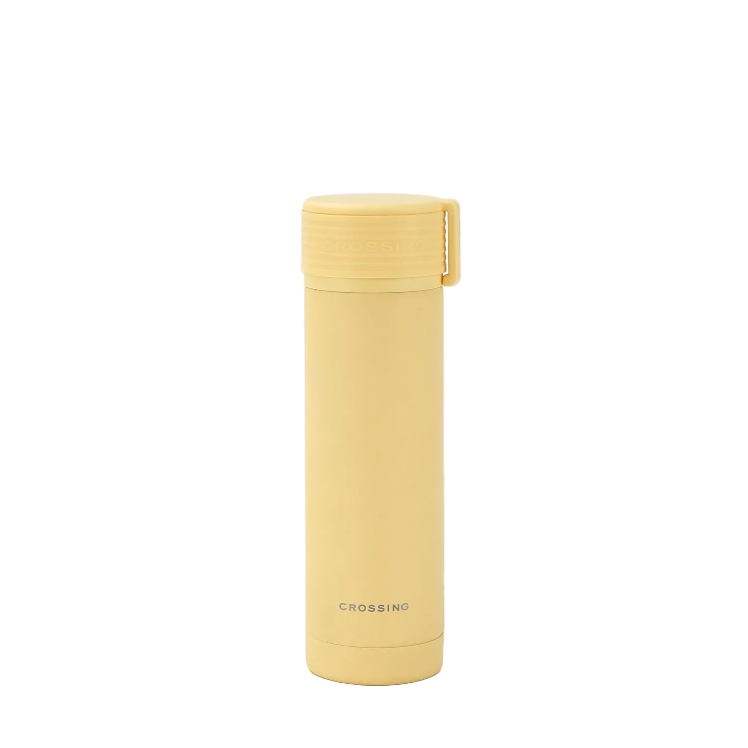 Crossing Compact Slim Insulated S/S Bottle 180ml - Butter Yellow