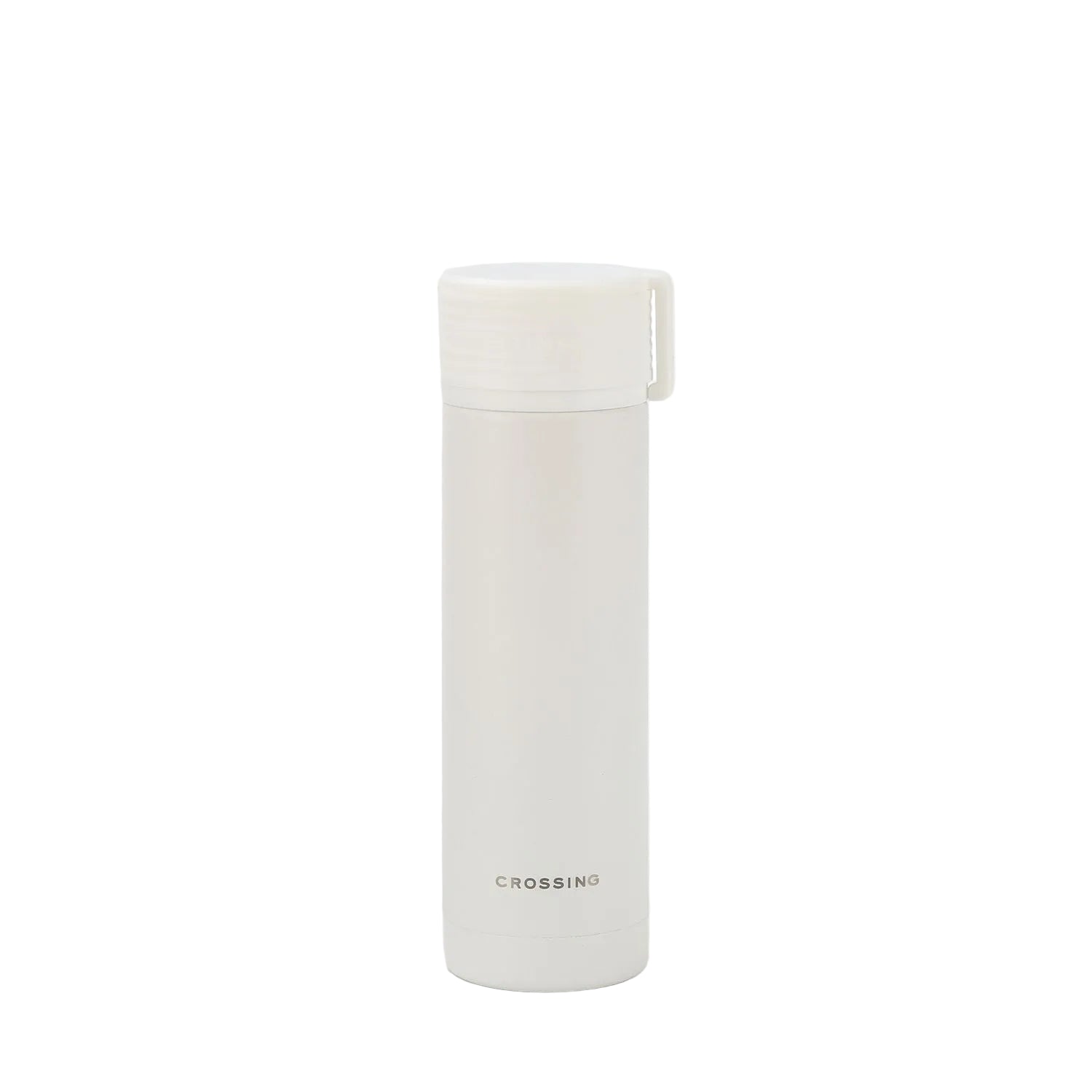 Crossing Compact Slim Insulated S/S Bottle 180ml - Frost White