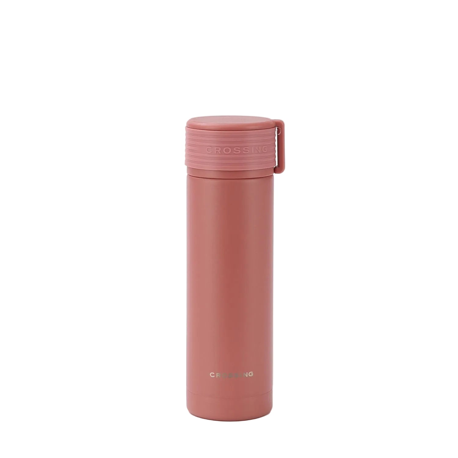 Crossing Compact Slim Insulated S/S Bottle 180ml - Rose Quartz