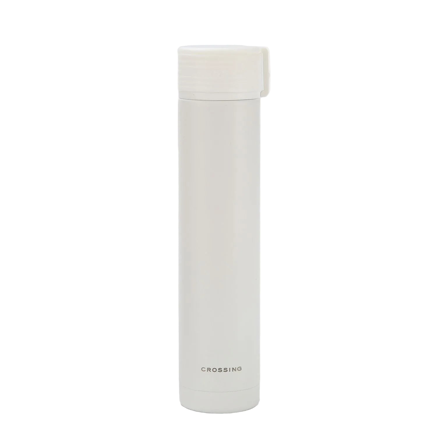Crossing Compact Slim Insulated S/S Bottle 250ml - Frost White