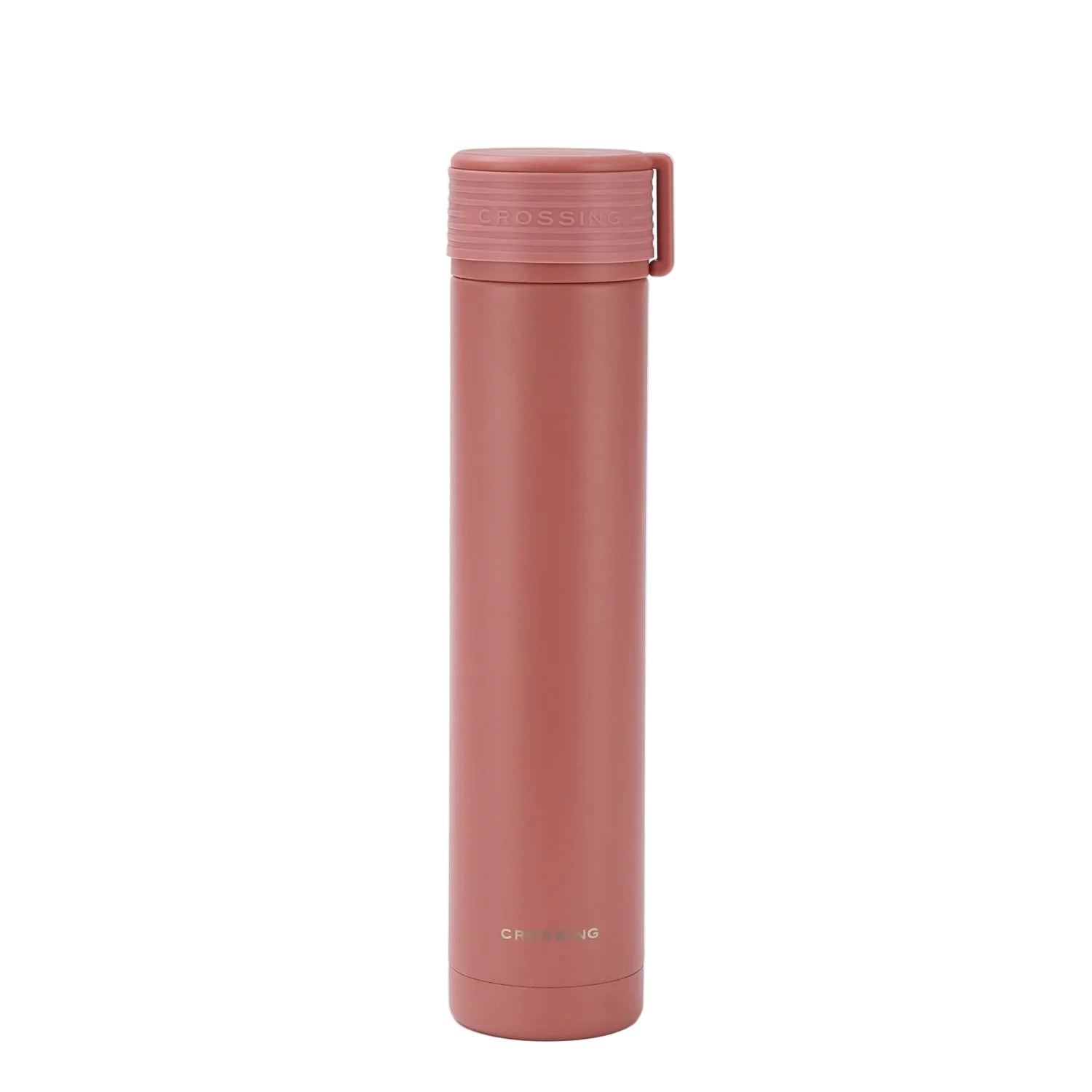 Crossing Compact Slim Insulated S/S Bottle 250ml - Rose Quartz
