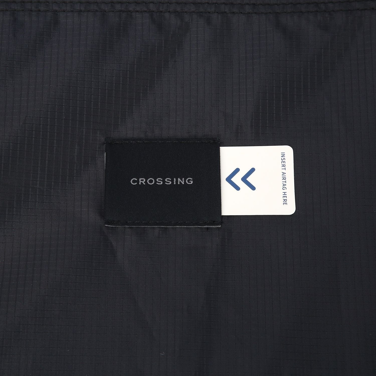 Crossing LYTE Polypropylene Large Expandable Luggage - Black
