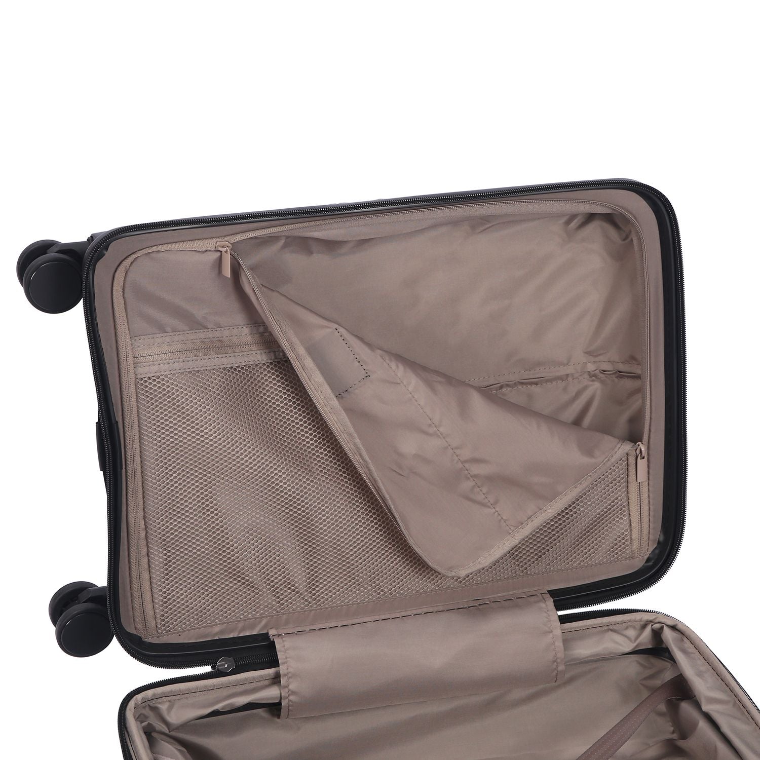 Crossing PRIM Polypropylene Carry On Luggage - Black