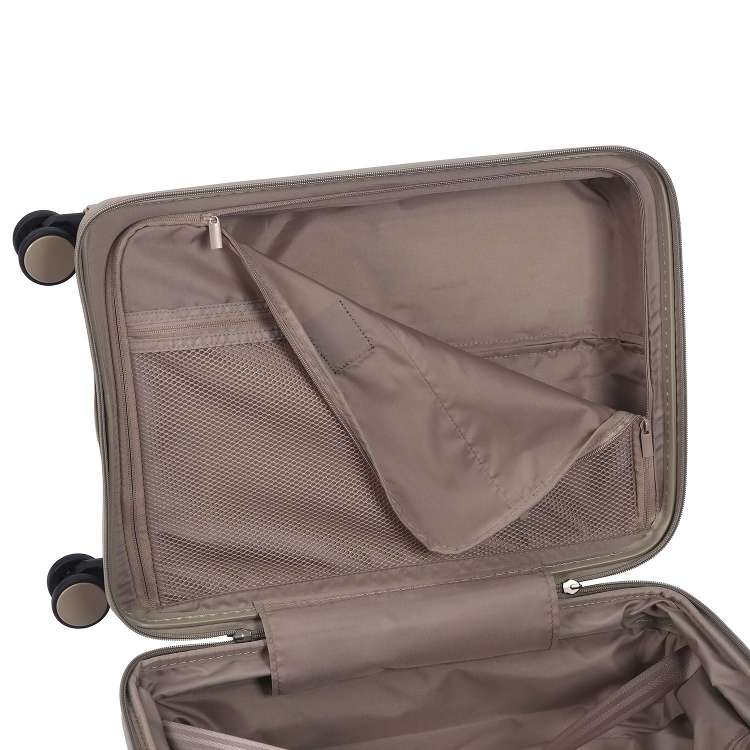 Crossing PRIM Polypropylene Carry On Luggage - Grey
