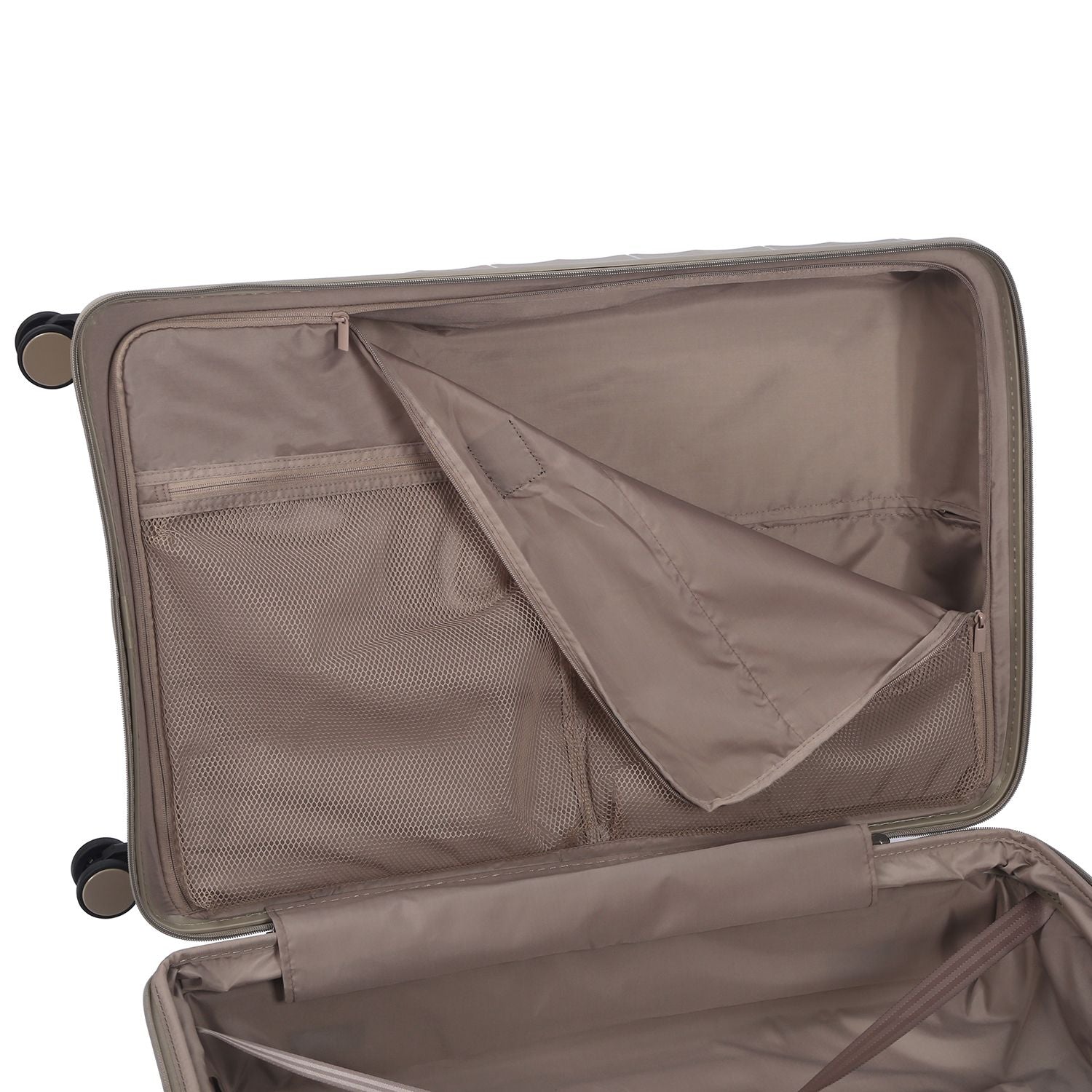 Crossing PRIM Polypropylene Large Expandable Luggage - Grey