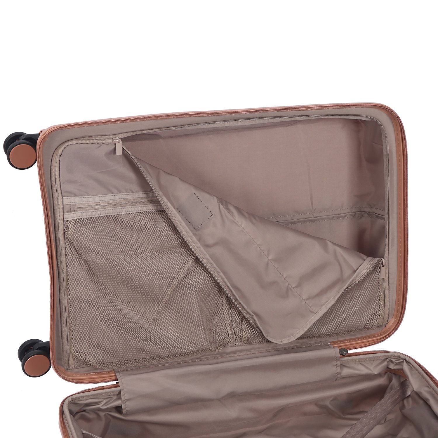 Crossing PRIM Polypropylene Medium Expandable Luggage - Dusty Pink