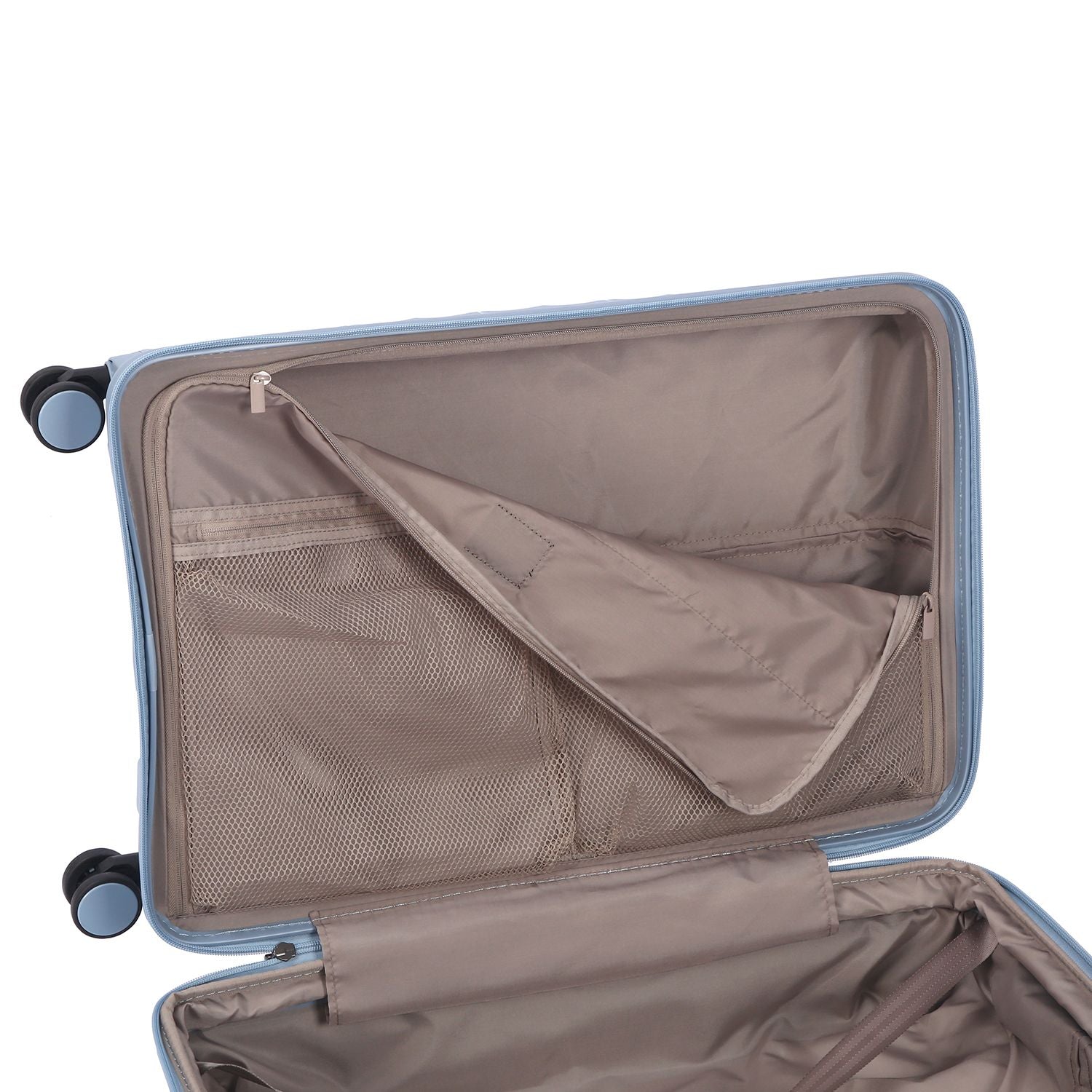 Crossing PRIM Polypropylene Medium Expandable Luggage - Light Blue