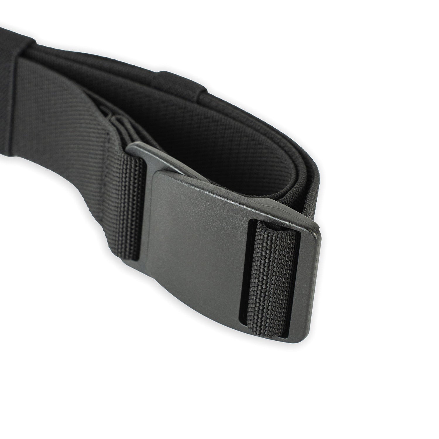 Crossing Travel Adventure Belt With Side Release Buckle (Medium) - Black