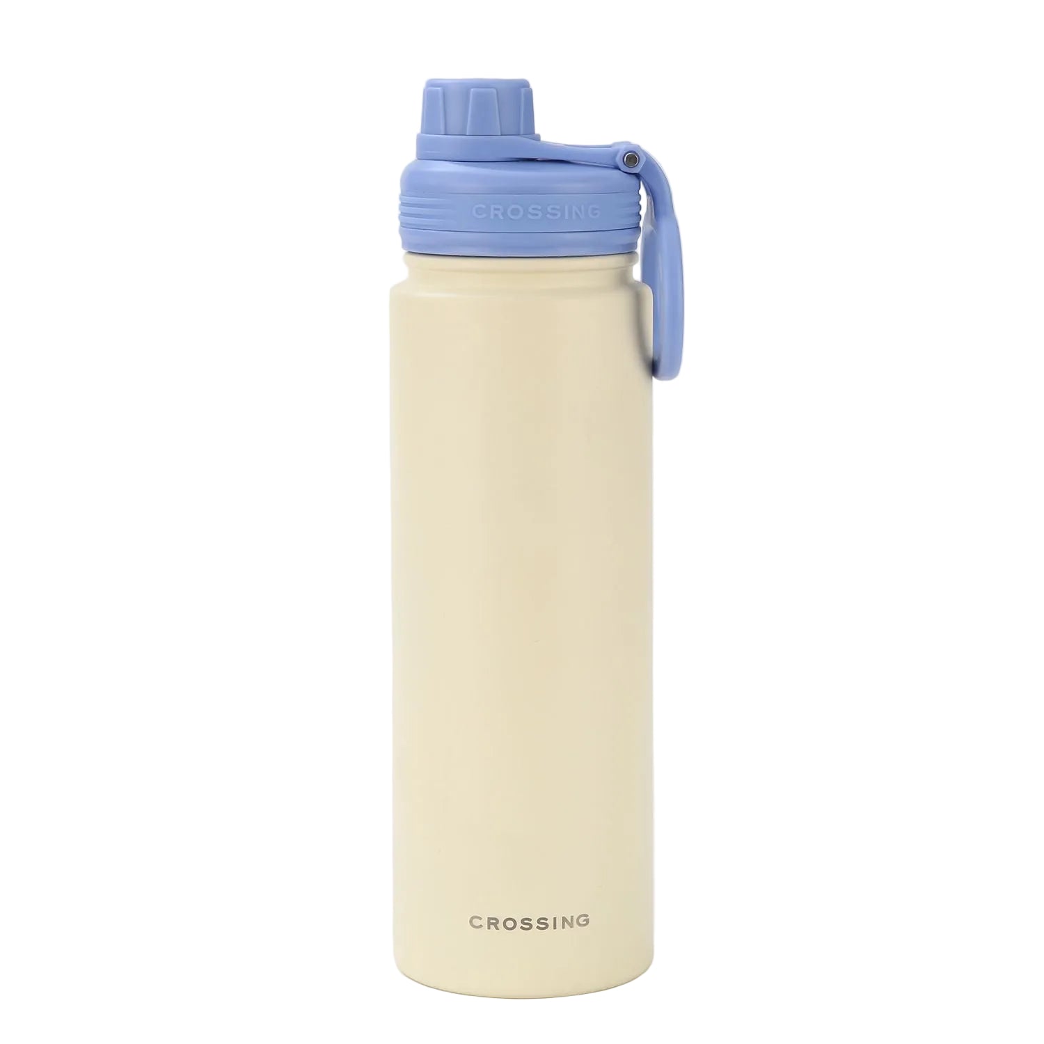 Crossing Urban Ceramic S/S Insulated Screw Cap Sports Bottle With Handle 720ml - Cotton Heirloom Blue (Mix)