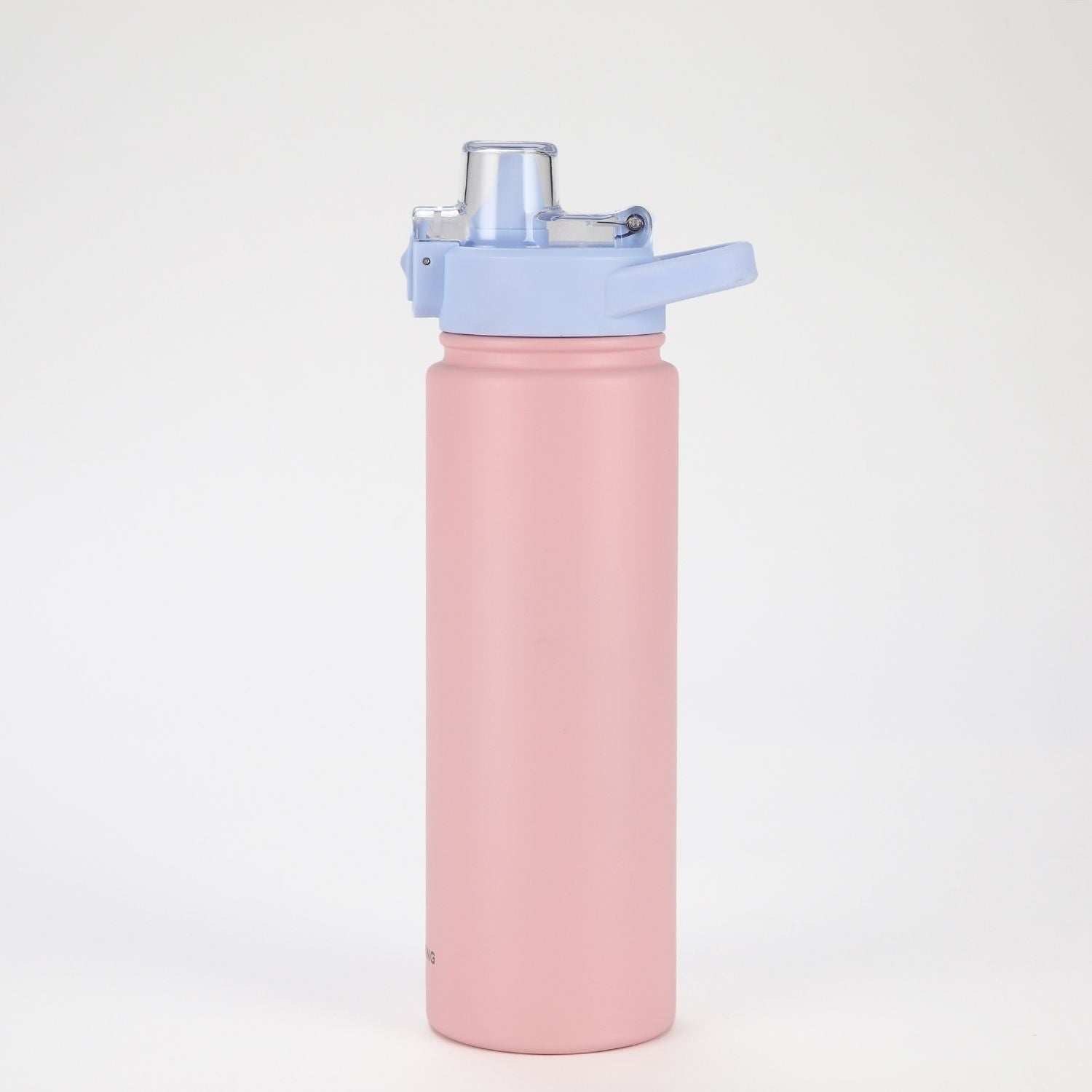 Crossing Urban Ceramic S/S Insulated Straw Sipper Cap Sports Bottle With Handle 720ml - Dusty Rose Blue (Mix)