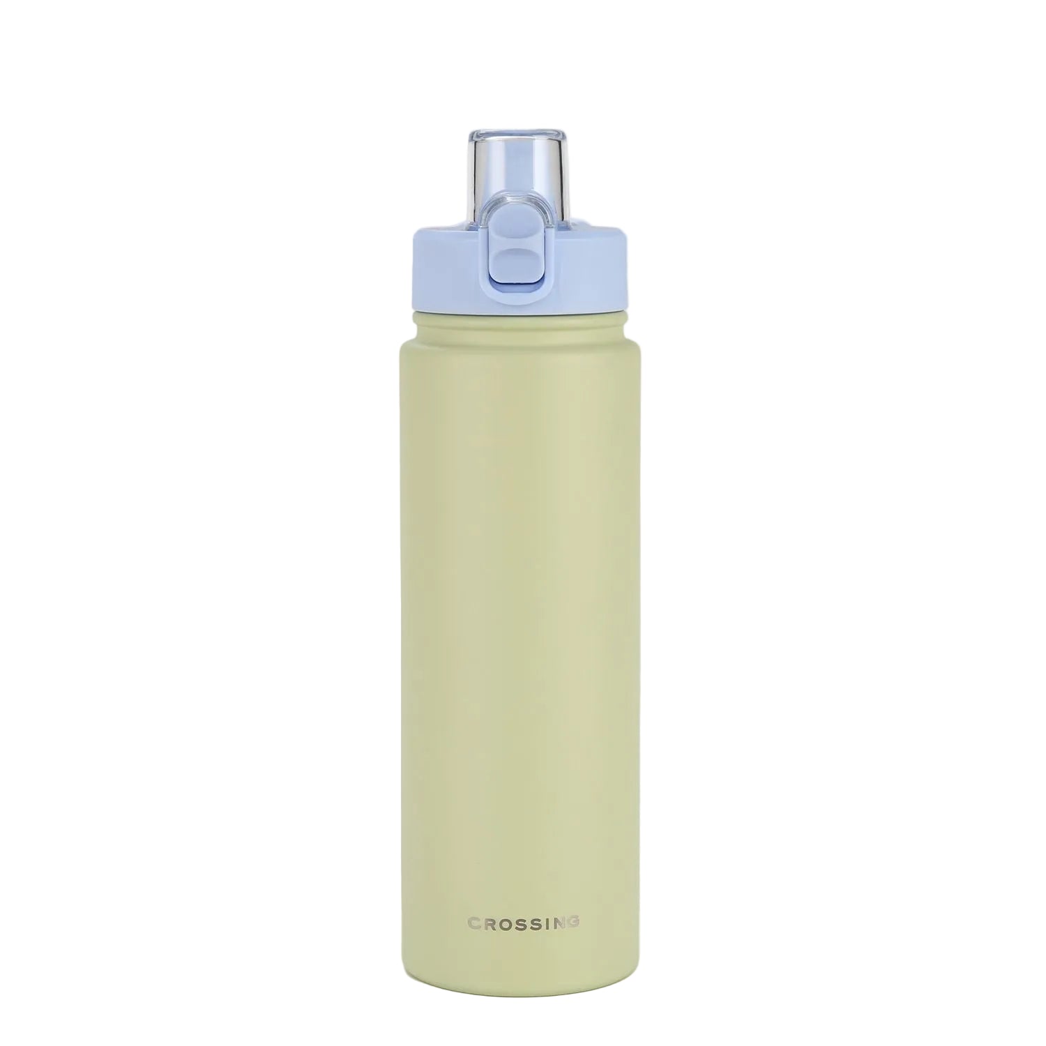 Crossing Urban Ceramic S/S Insulated Straw Sipper Cap Sports Bottle With Handle 720ml - Pistachio Blue (Mix)