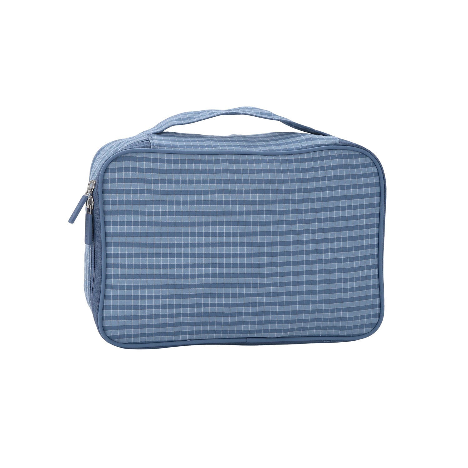 Crossing Waterproof Rayon Checked Packing Cube Set (2-Piece Set) - Blue
