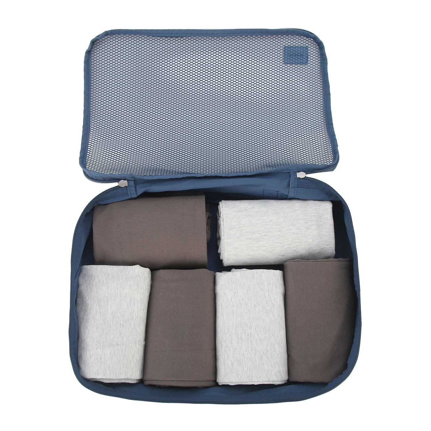 Crossing Waterproof Ripstop Nylon Packing Cube Set (4-Piece Set) - Smoke Blue