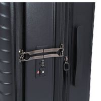 CROSSING INVI 30" Large Expandable Luggage With Front & Middle Access V3 - Black