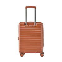 CROSSING INVI 20" Carry On Expandable Luggage With Front & Middle Access - Pumpkin