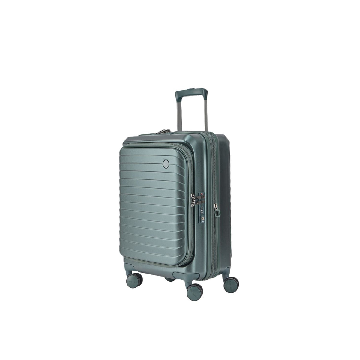CROSSING INVI 20" Carry On Expandable Luggage With Front & Middle Access - Squash
