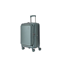 CROSSING INVI 20" Carry On Expandable Luggage With Front & Middle Access - Squash
