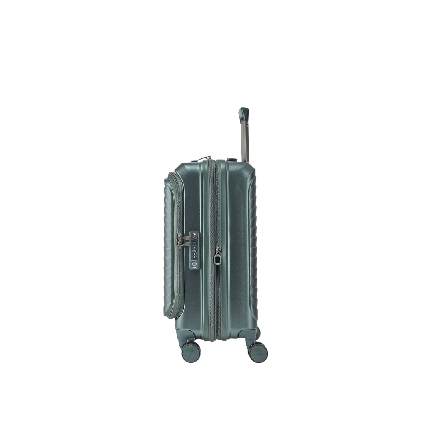 CROSSING INVI 20" Carry On Expandable Luggage With Front & Middle Access - Squash
