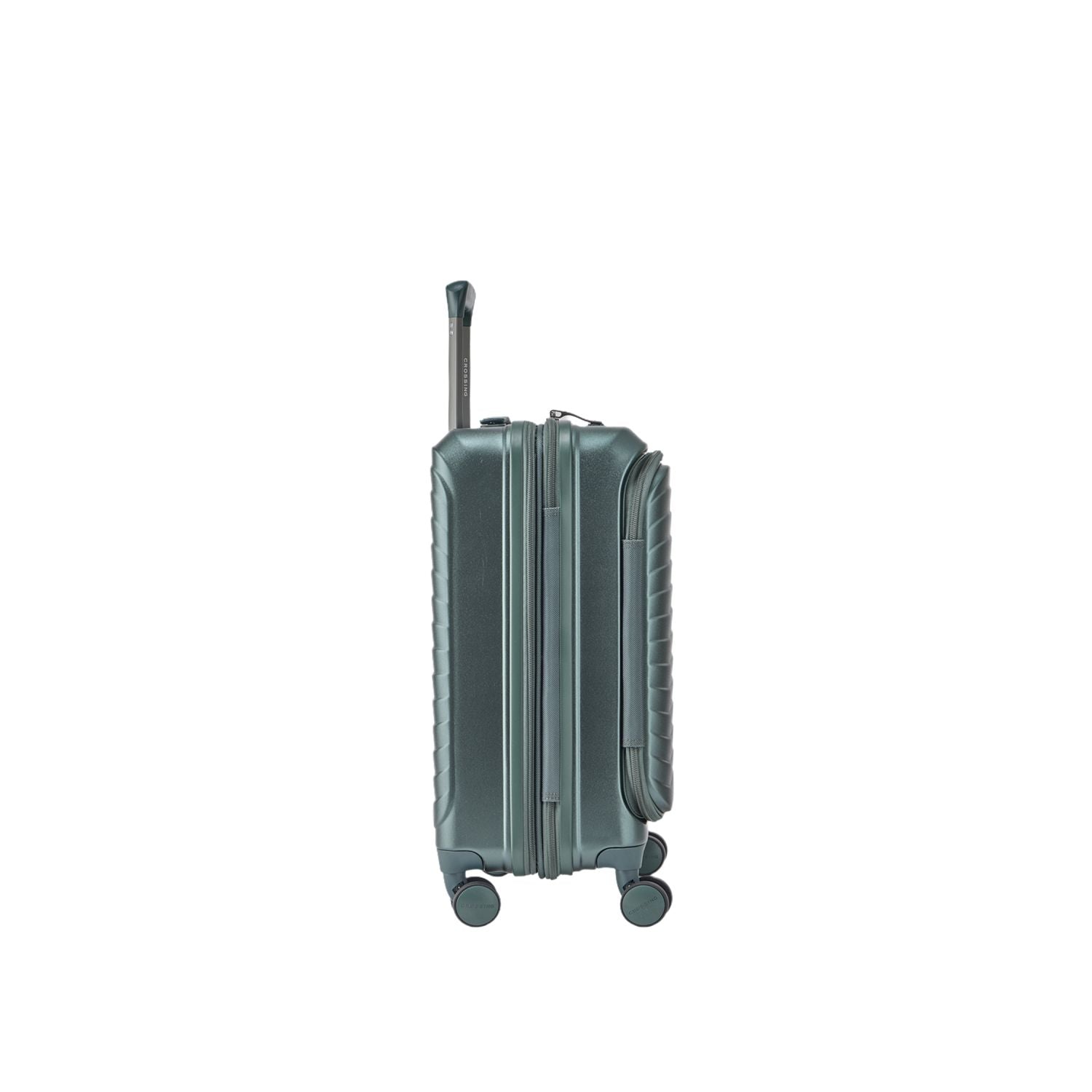 CROSSING INVI 20" Carry On Expandable Luggage With Front & Middle Access - Squash